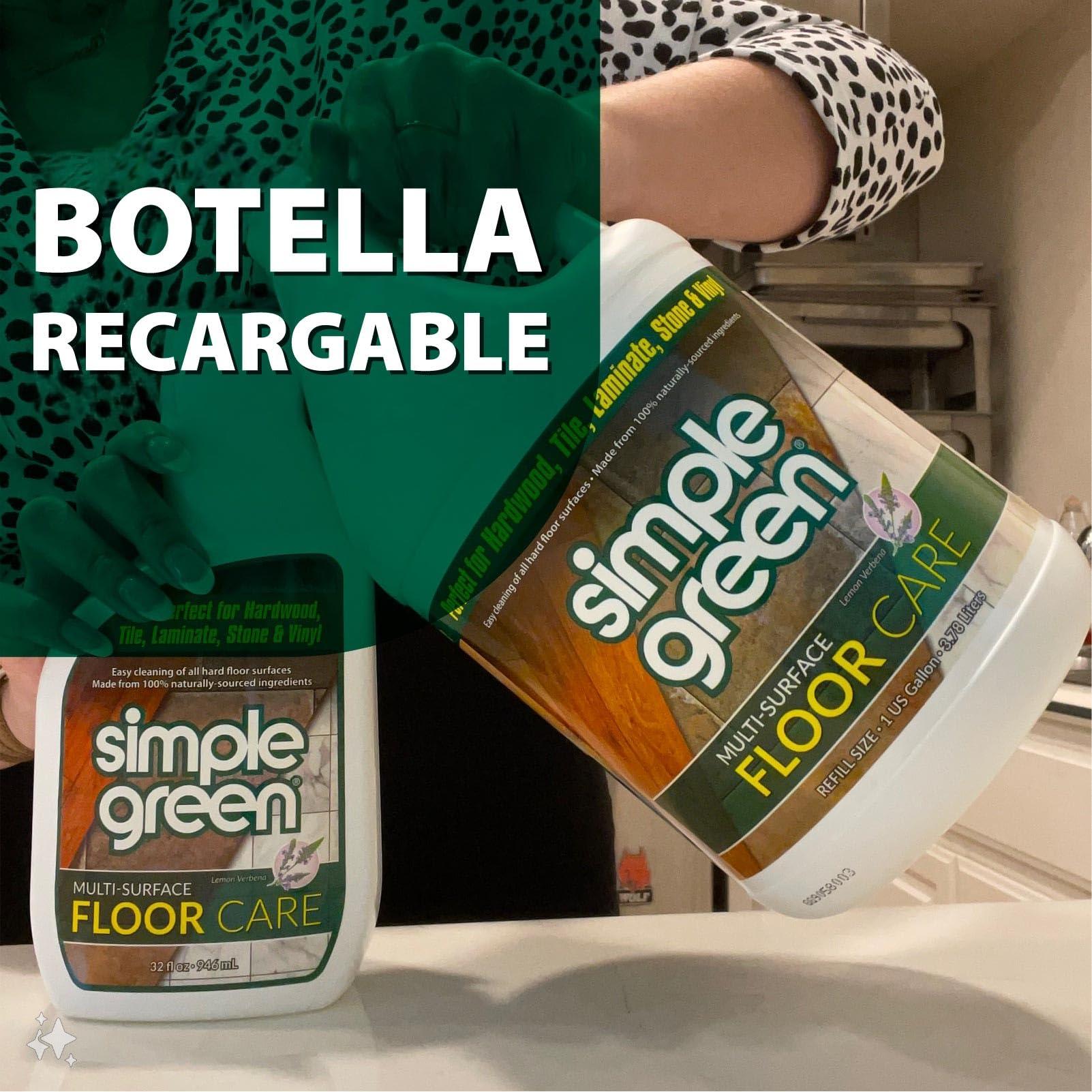Simple Green Multi-Surface Floor Care - Cleans Hardwood, Vinyl, Laminate, Tile, Concrete and Other Wood - pH Neutral Floor Cleaner 1Gal - Image 6