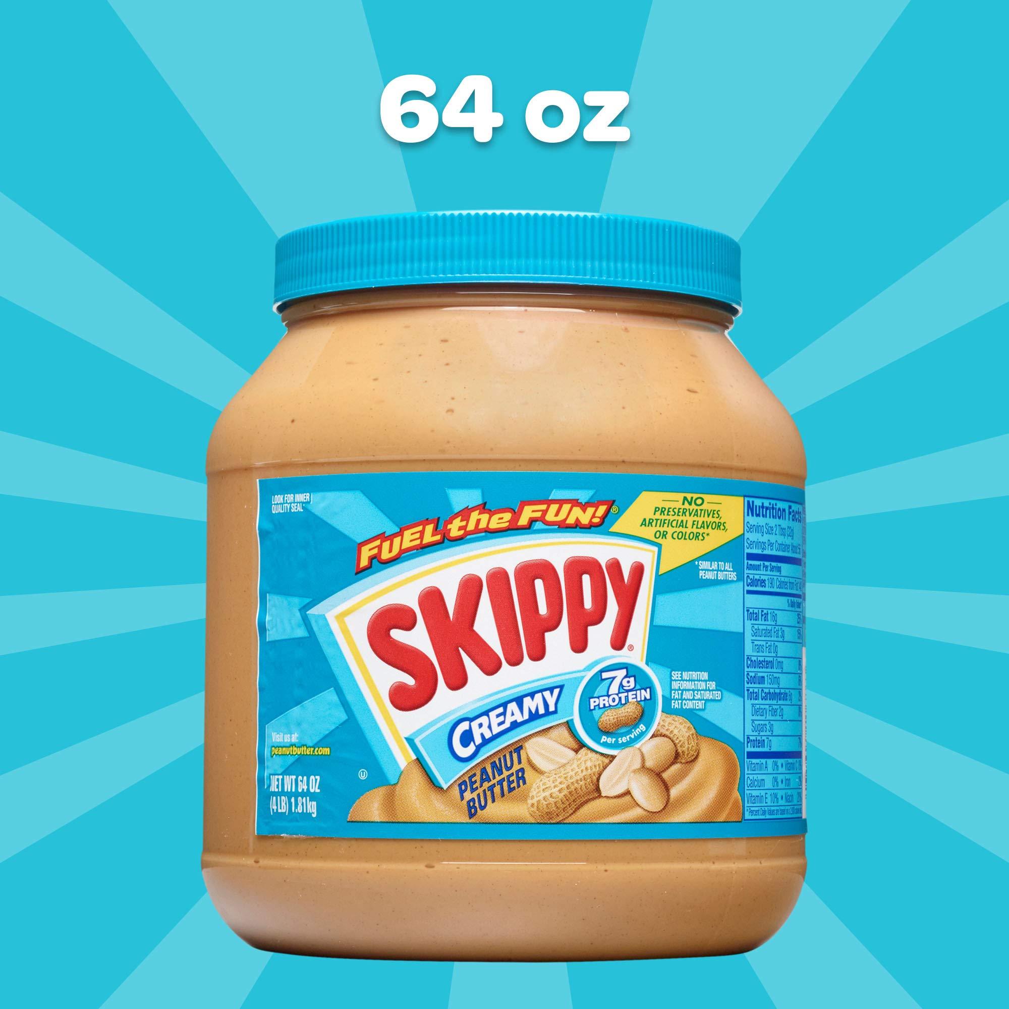 Skippy Creamy Peanut Butter, 64 Ounce - Image 8