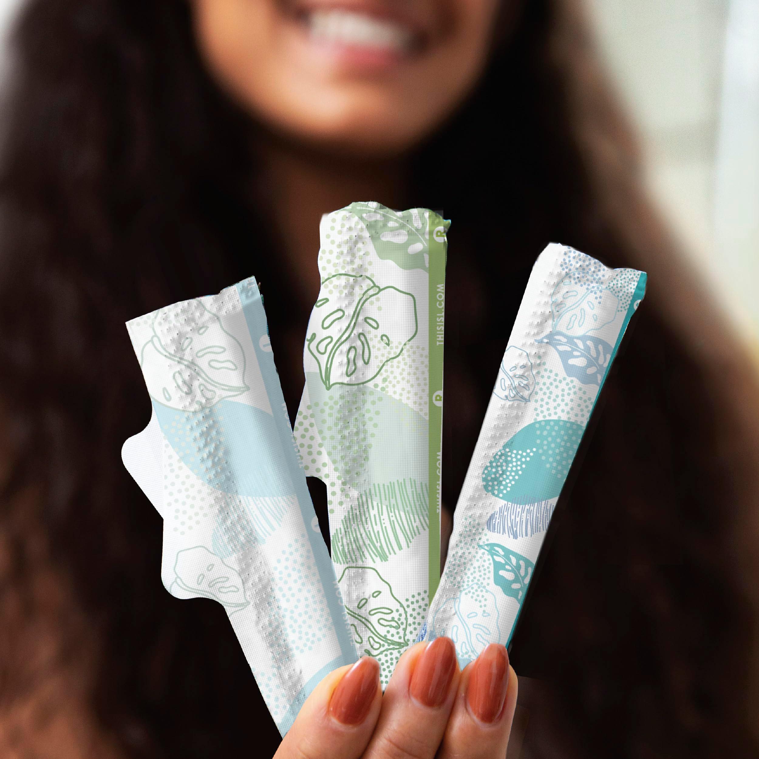 L. Cotton Tampons Regular/Super Absorbency Multipack, Contains an Organic Cotton Core, Made Without Synthetic Pesticides, or Fragrances 84 Count (Packaging May Vary) - Image 8