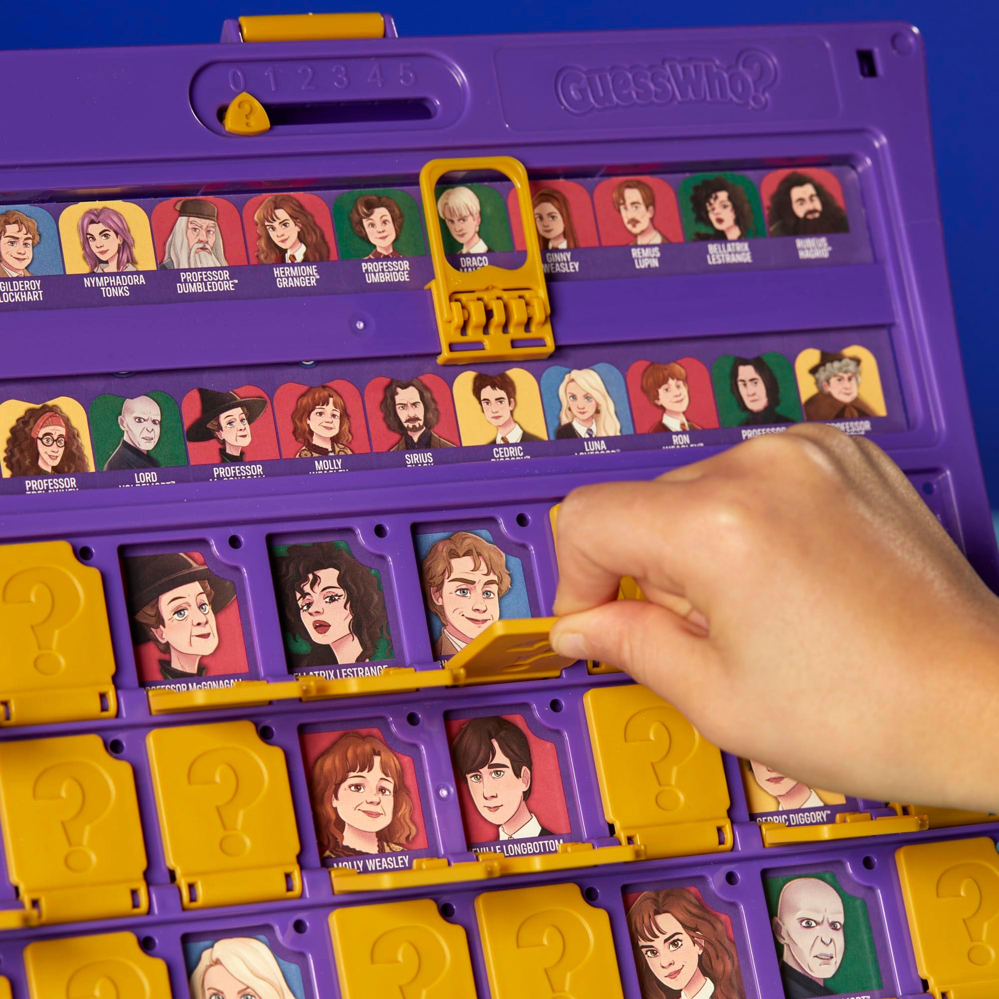 Guess Who? HARRY POTTER Edition Board Game | Ages 6 and Up | 2 Players | Fun Games for Kids and Preschoolers | Family Gifts (Amazon Exclusive) - Image 4