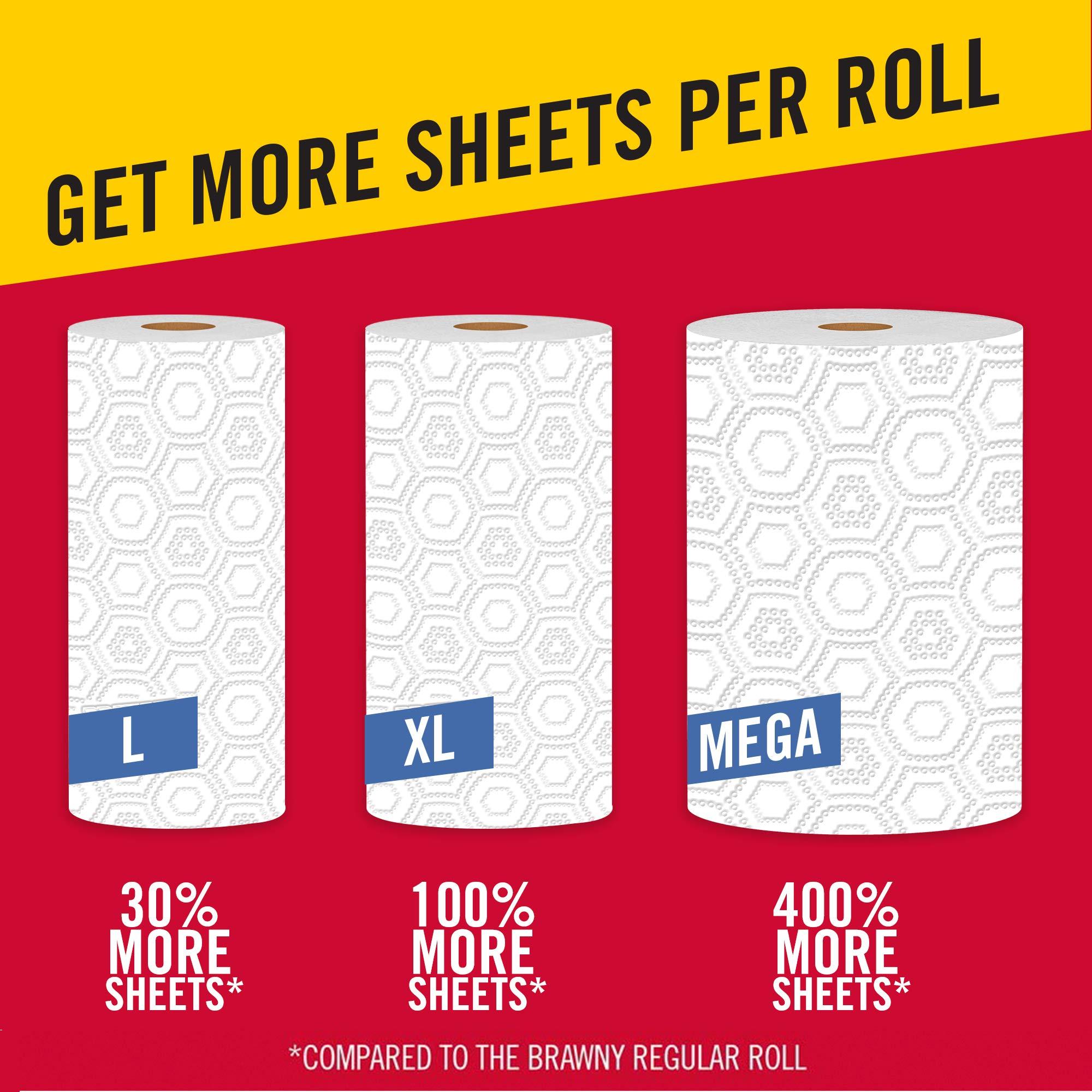Brawny® Pick-A-Size® Paper Towels, 1 Mega Roll = 4 Regular Rolls - Image 5