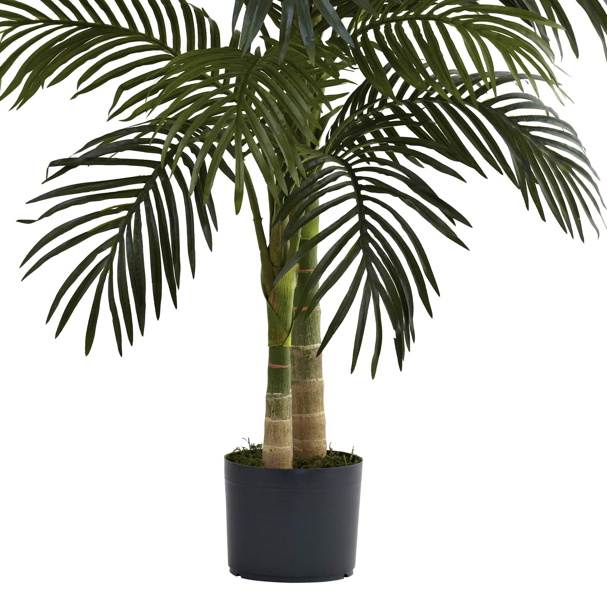 Nearly Natural 4ft Golden Cane Palm Artificial Tree - Image 6