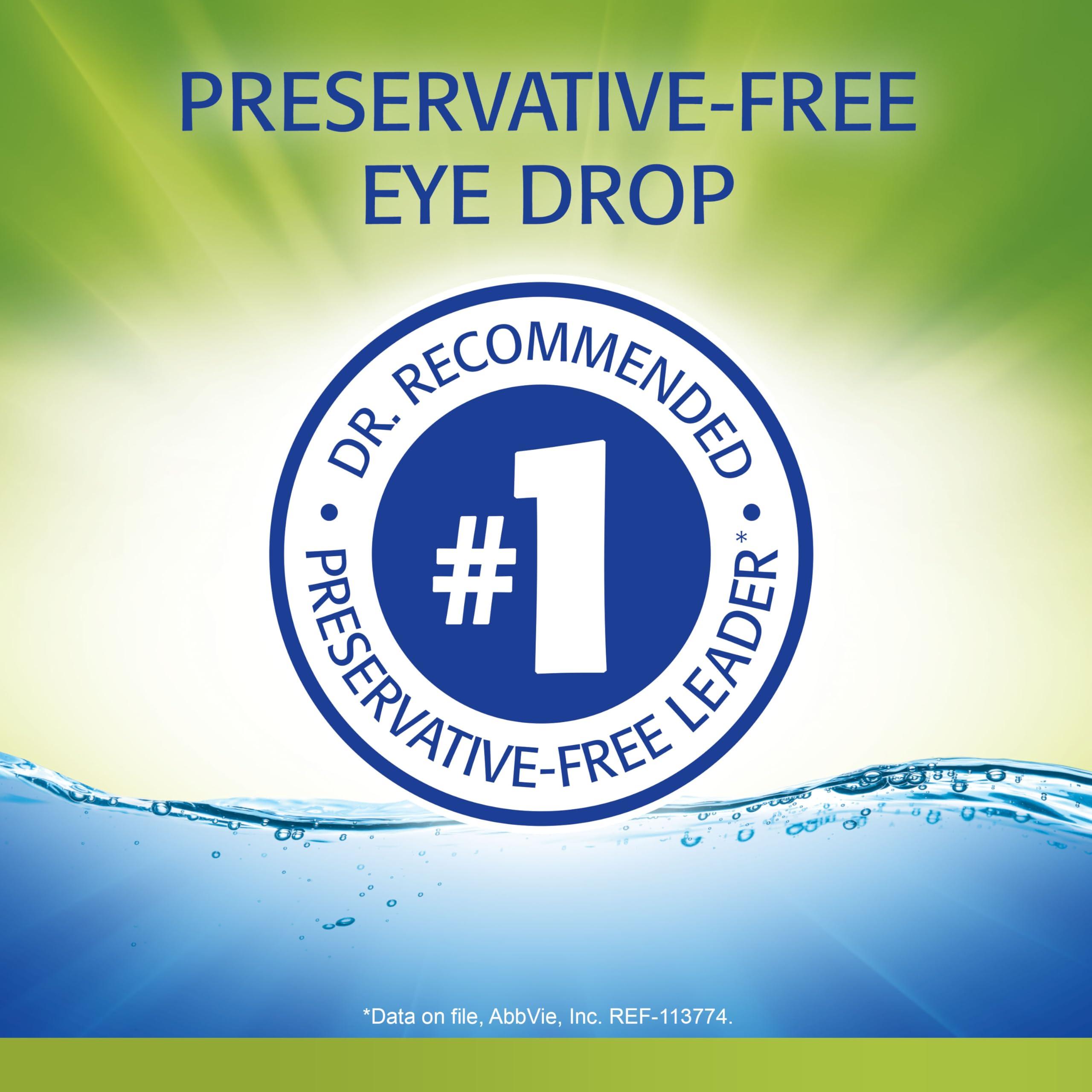 Refresh RELIEVA Preservative-Free Tears Lubricant Eye Drops, 0.33 fl oz (10 mL) - Image 2
