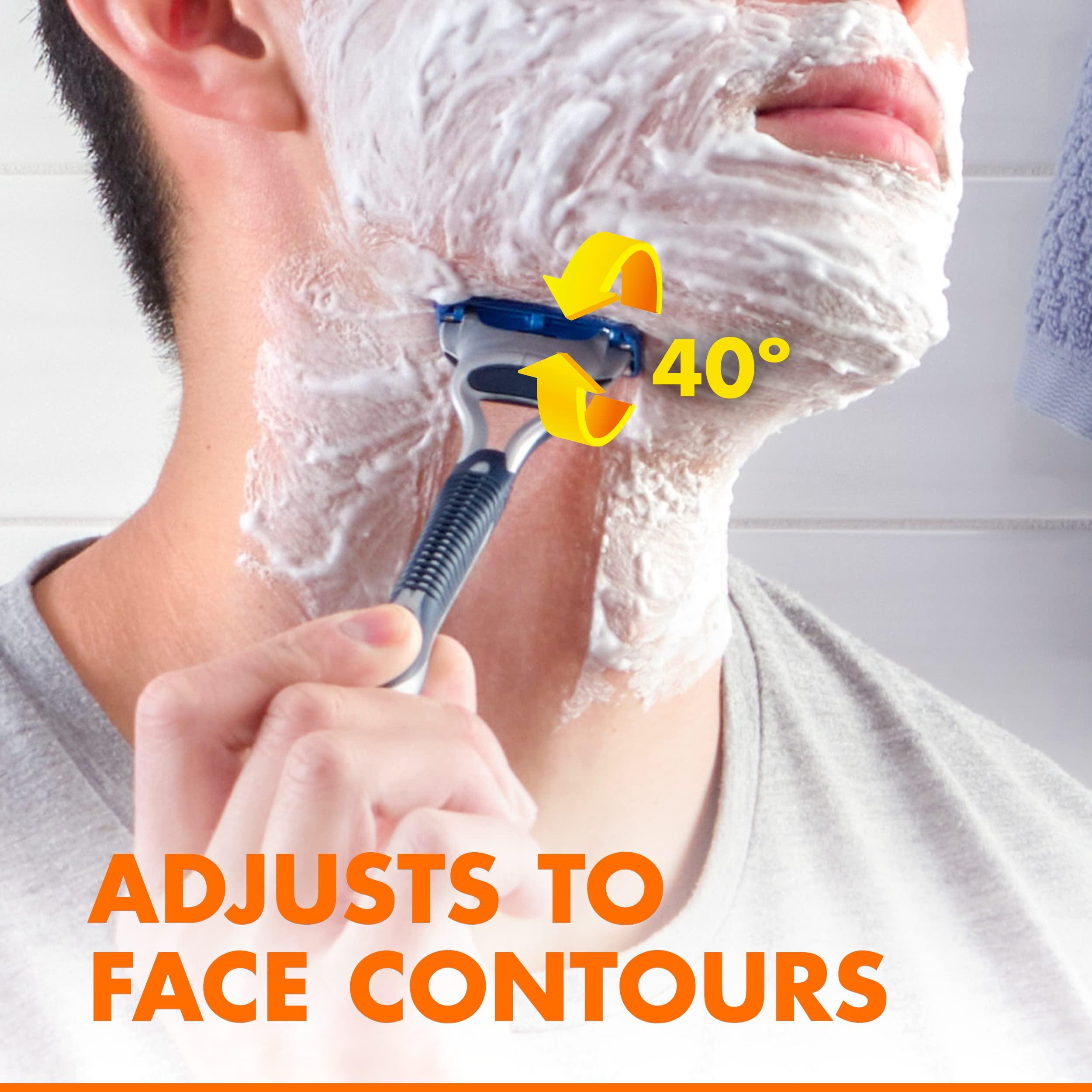 Gillette Sensor5 Men's Disposable Razors, 2 Count - Image 7