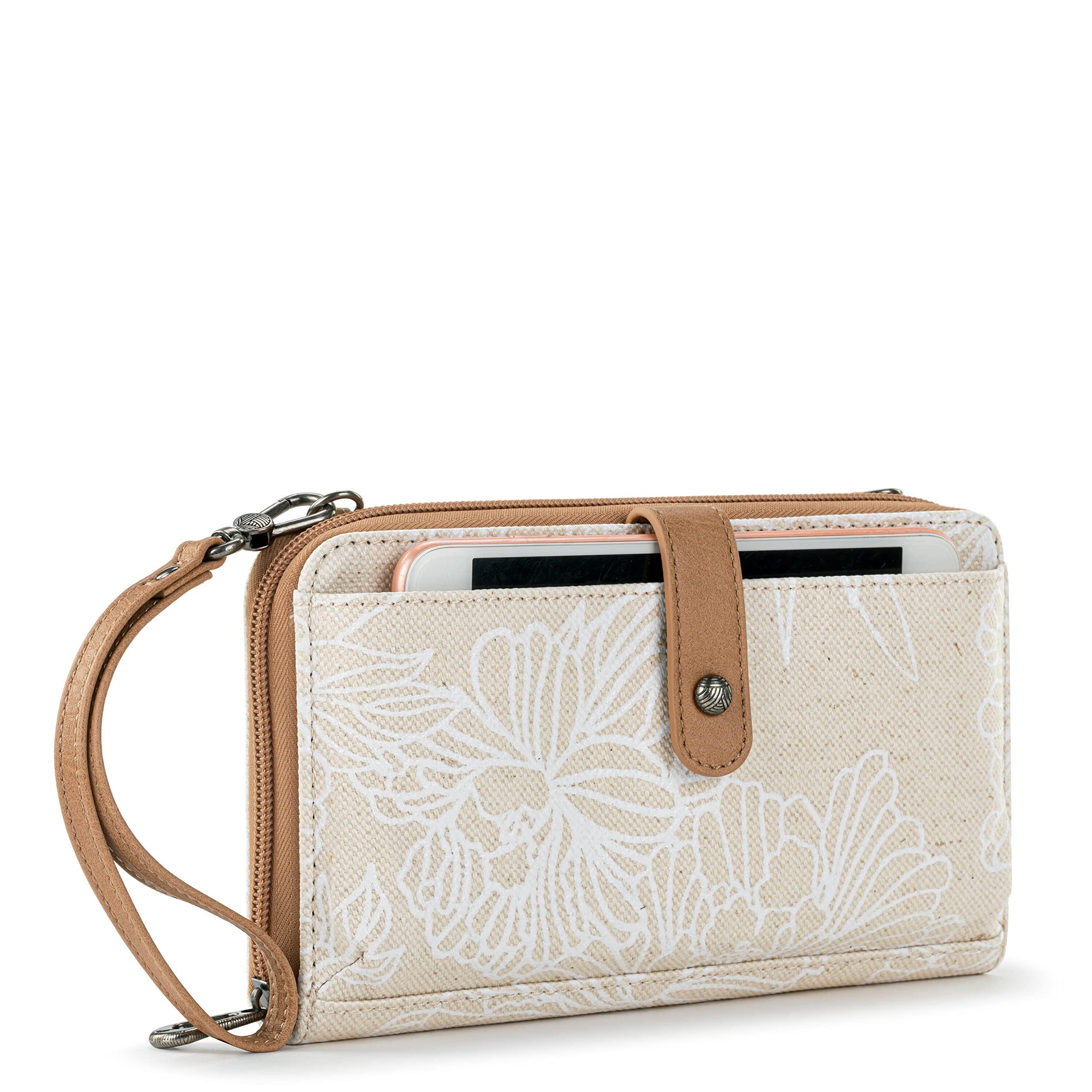 Sakroots Artist Circle Smartphone Crossbody in Eco Twill, Detachable Wristlet Strap - Image 3