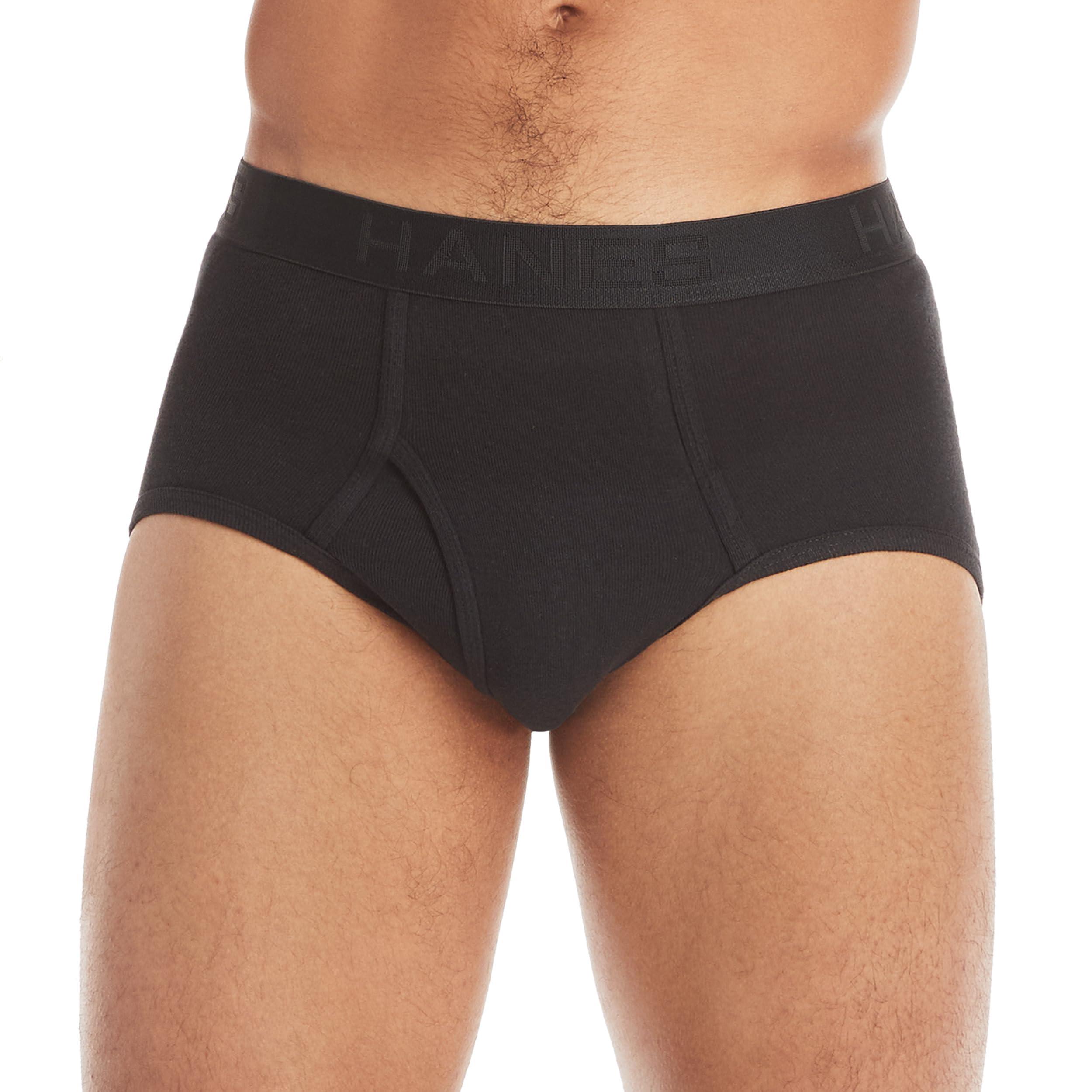 Hanes Men's Tagless Briefs, Soft Moisture Wicking Underwear, Tagless, 7-pack - Image 2
