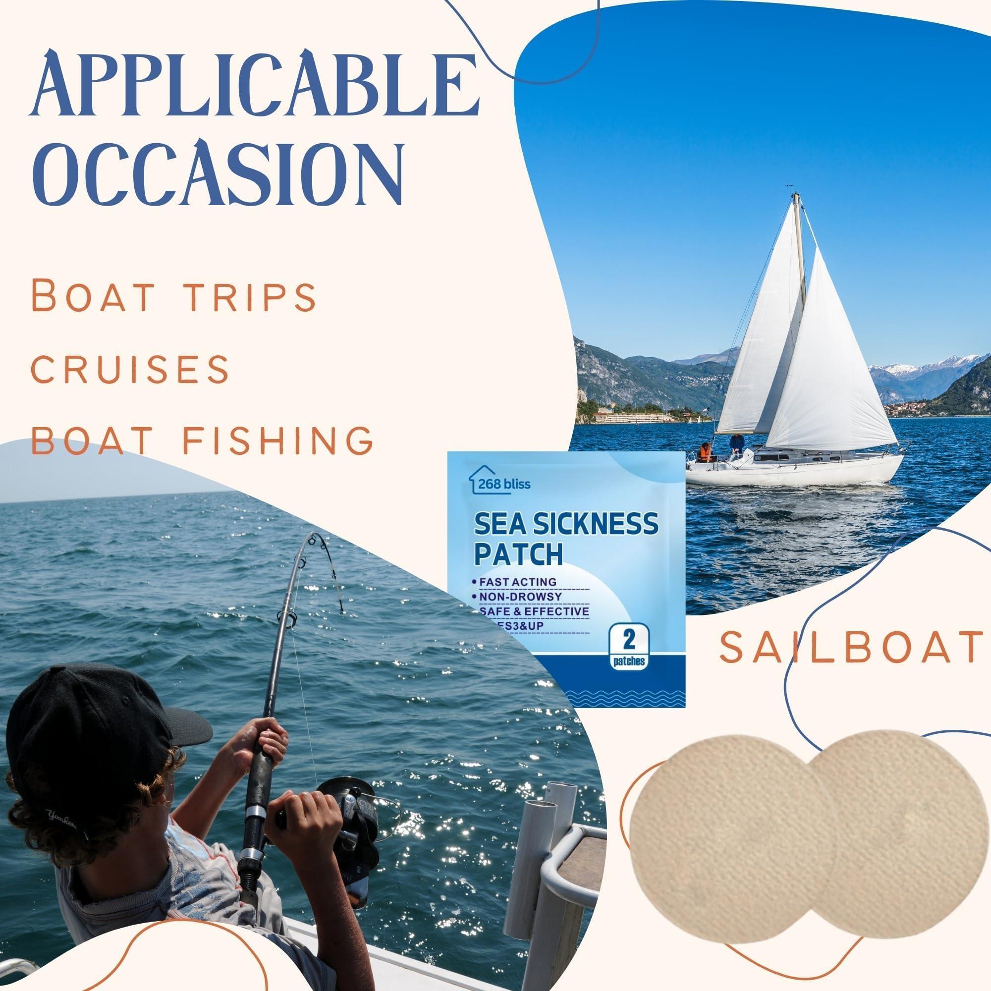 Tiavika Sea Sickness Patches for Cruise - Cruise Must Haves - Cruise Ship Essentials for Carnival, Princess, Norwegian, Holland America, MSC & Major Cruise Lines-Travel Essentials for Adults and Kids - Image 5
