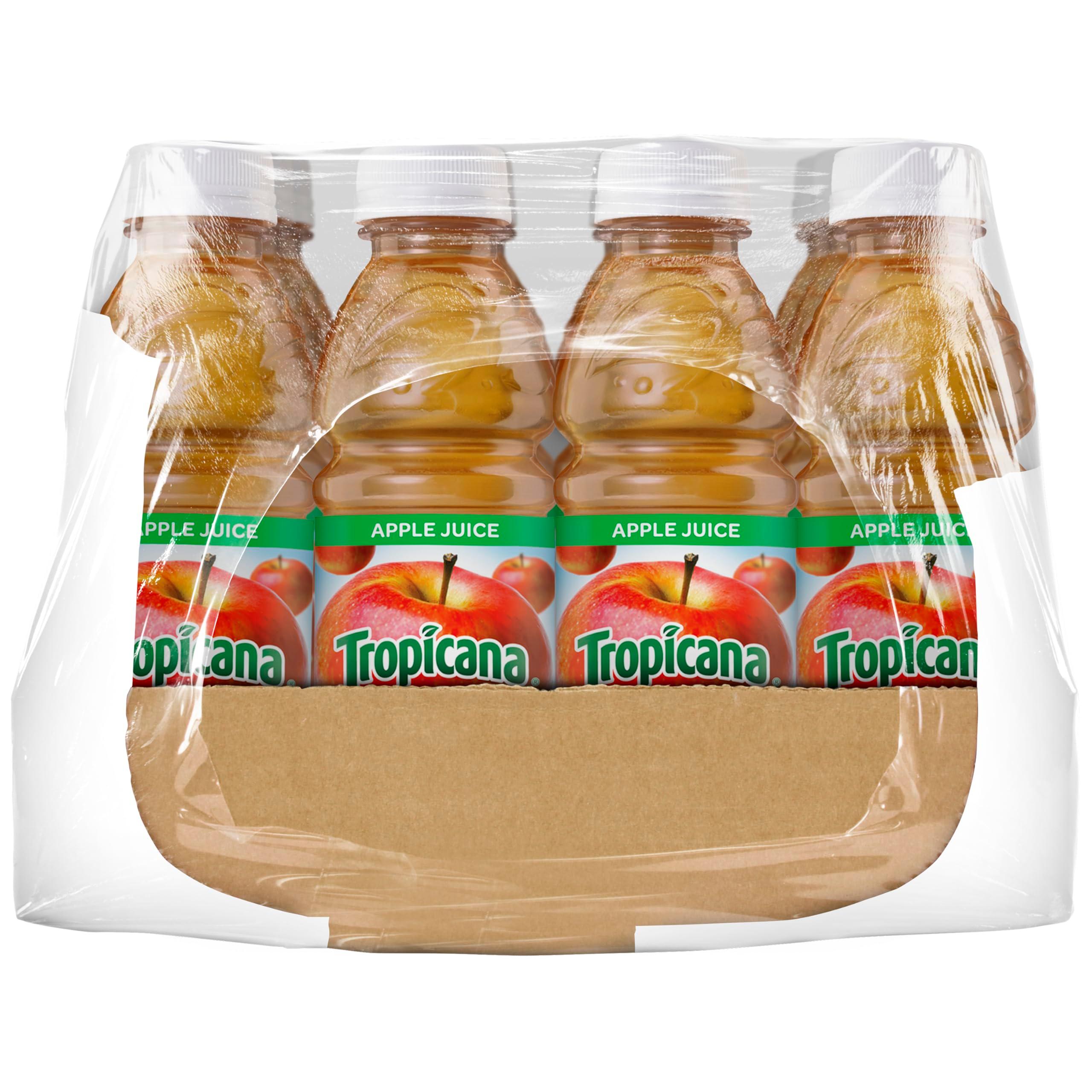 Tropicana 100% Apple Juice, Single Serve, 10 Fl Oz Bottles (Pack of 24) - Real Fruit Juice, Vitamin C Rich, No Added Sugars, No Artificial Flavors - Image 4