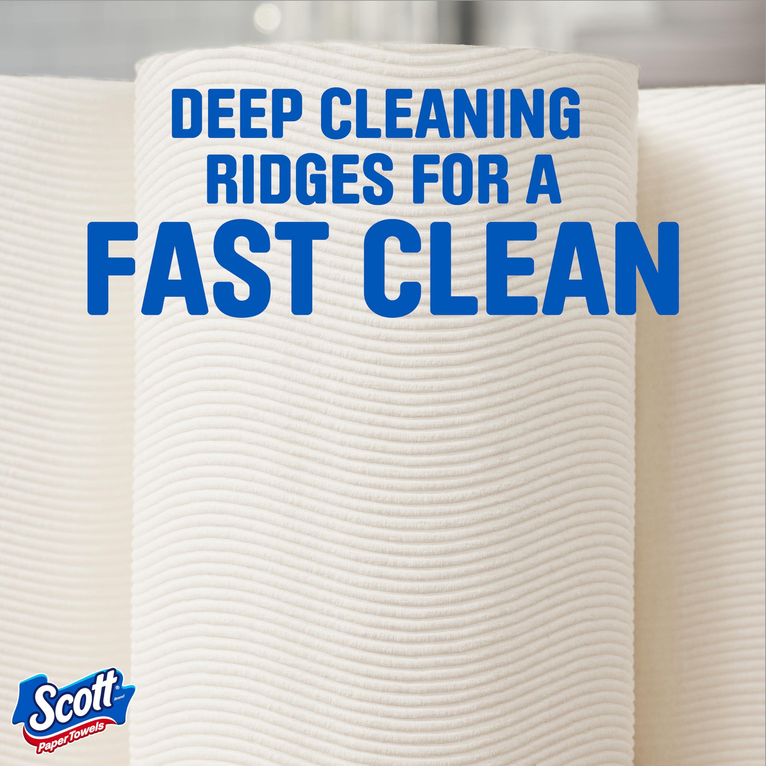 Scott Paper Towels, Choose-A-Sheet, 6 Double Rolls = 12 Regular Rolls (100 Sheets Per Roll) - Image 5