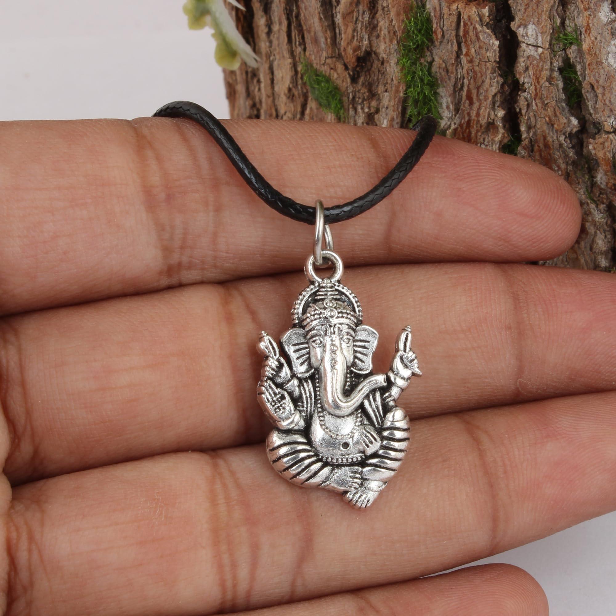 Rudra Empire Spiritual Lord Ganesha Ganpati Pendant for Men and Women - Image 2
