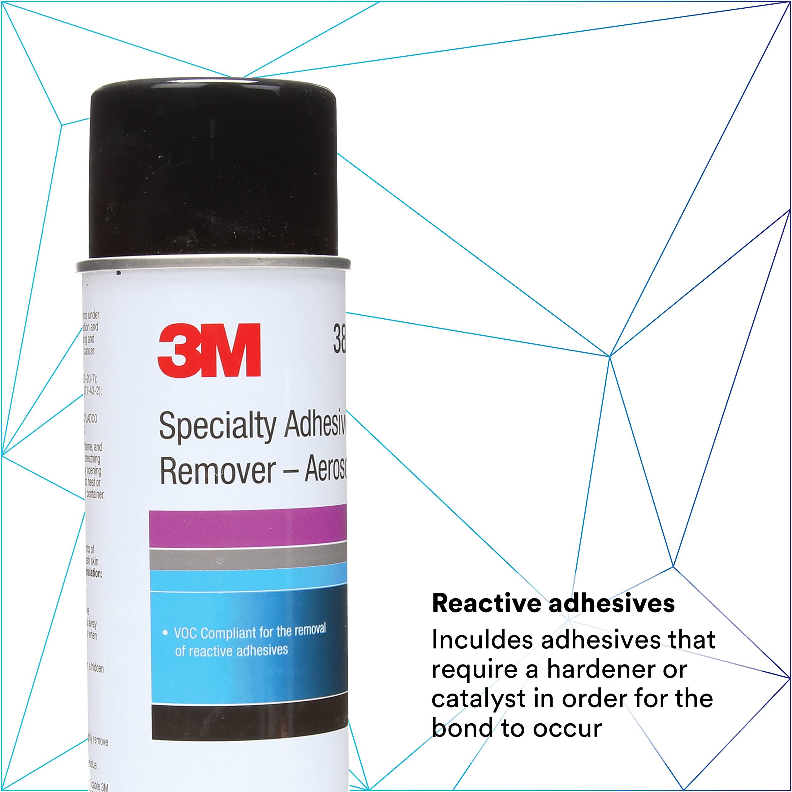 3M Specialty Adhesive Remover, 38987, Solvent-Based, Removes Reactive Adhesives, 15 fl oz - Image 4
