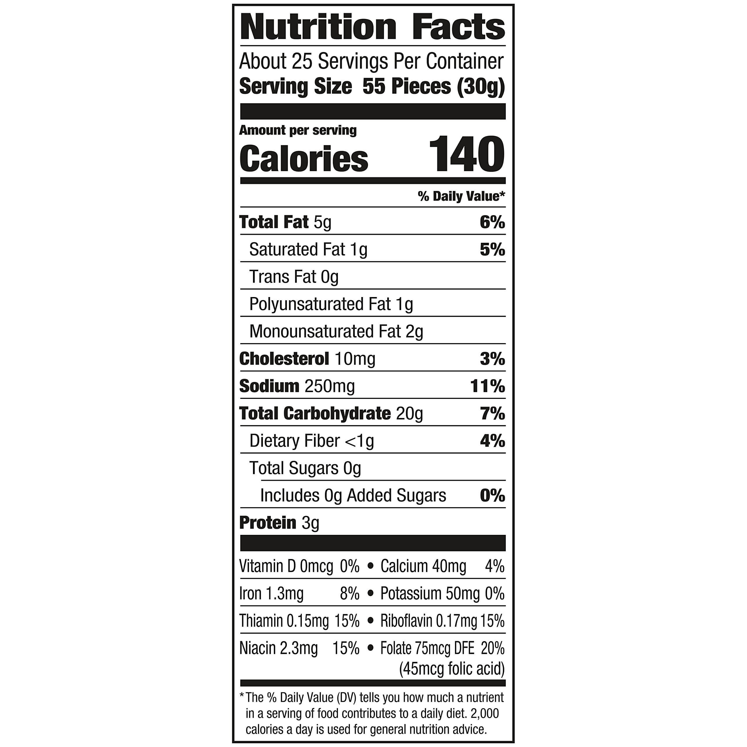 Goldfish Cheddar Cheese Crackers, 27.3 oz Carton - Image 2
