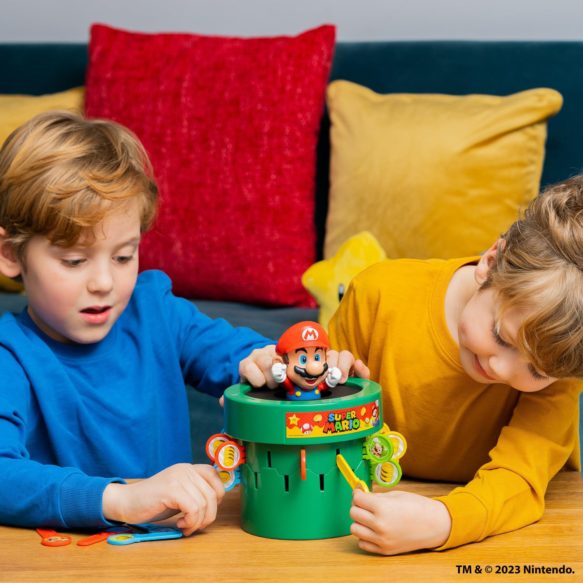 TOMY Pop Up Super Mario Board Game - Family and Preschool Kids Games for Family Game Night - Kids Activities and Super Mario Toys - Girls and Boys Games - 2-4 Players - Ages 4 Years and Up - Image 3