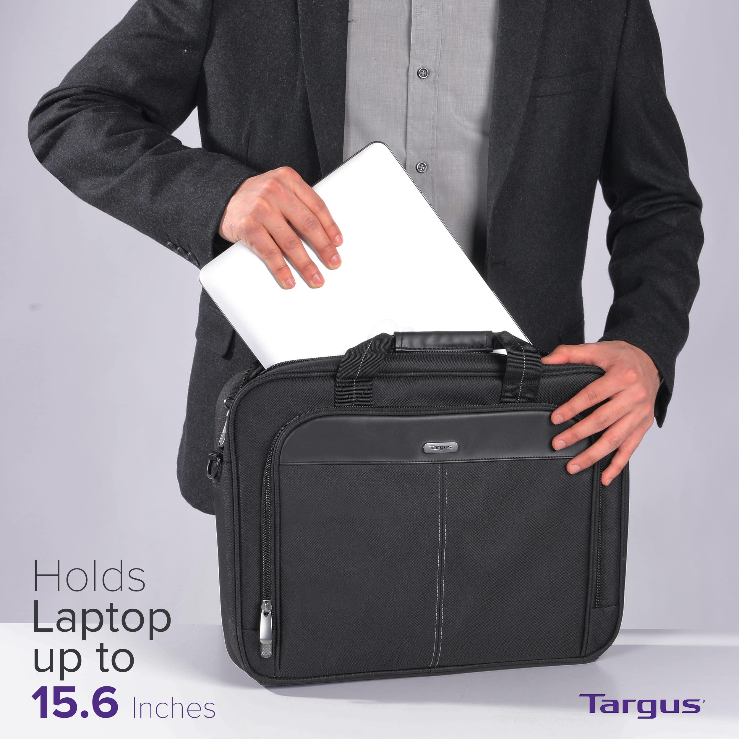 Targus unisex-adult Slim Briefcase With Crossbody Shoulder Bag - Image 5