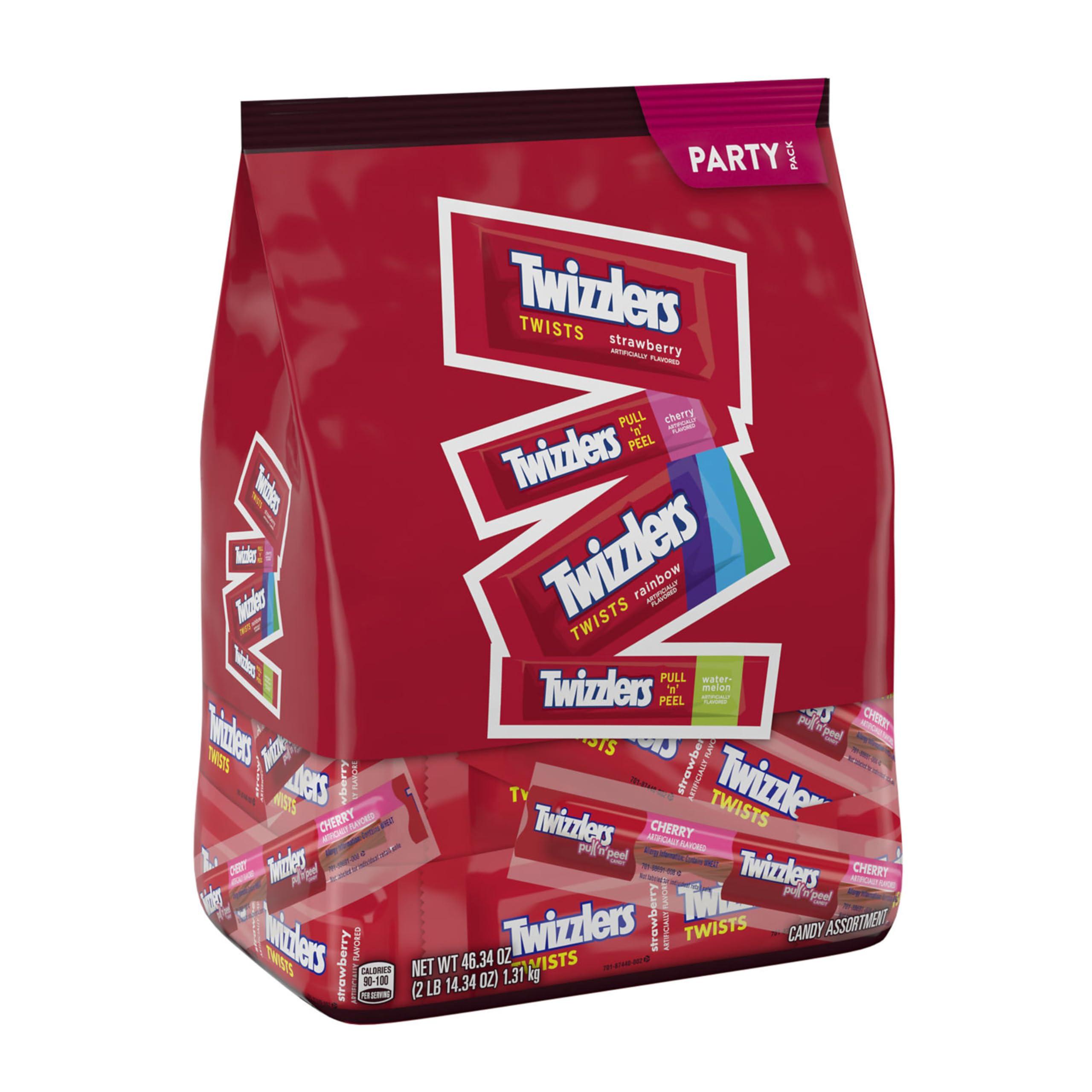 TWIZZLERS Assorted Flavored Licorice Style, Candy Bulk Party Pack, 46.34 oz - Image 4