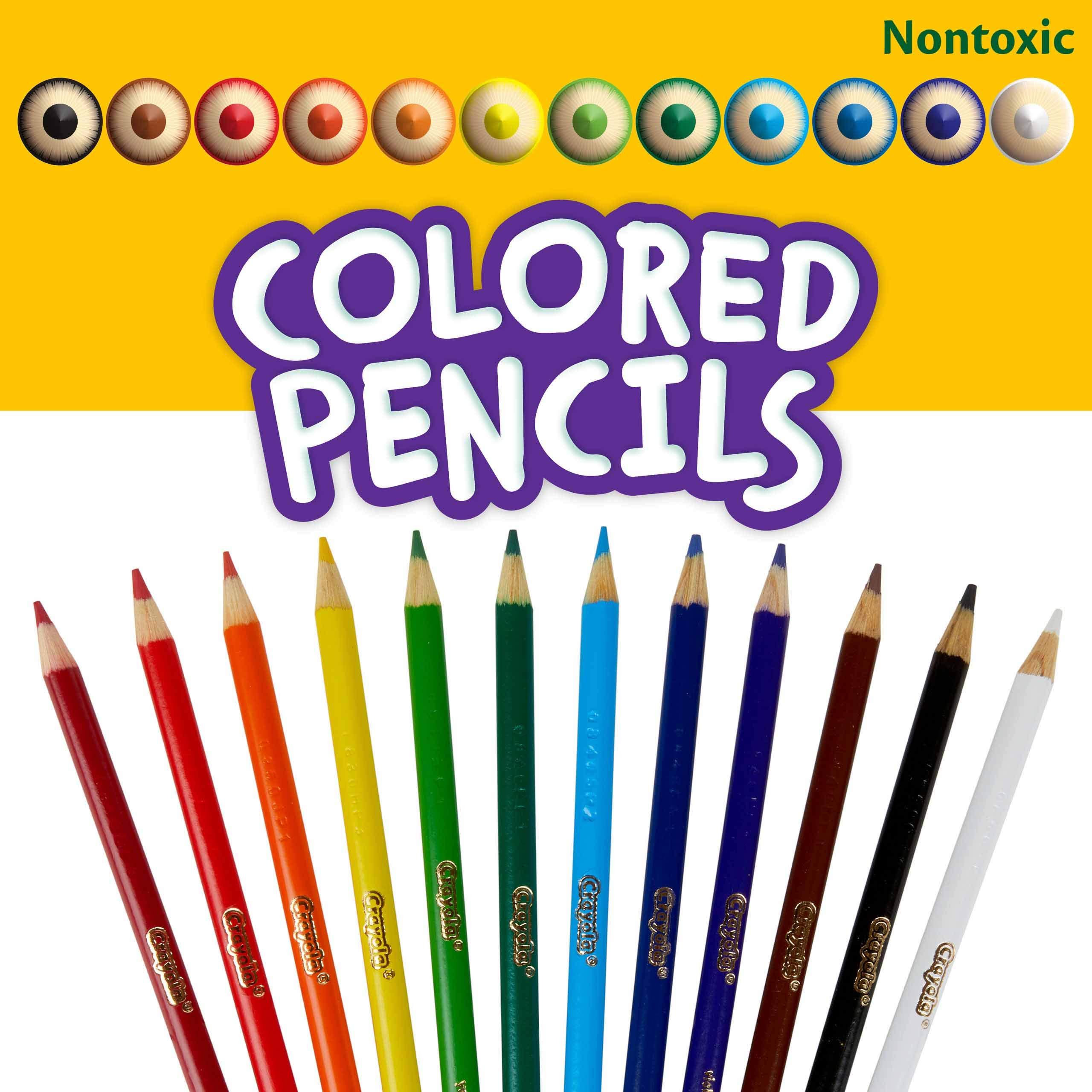 Crayola Bulk Colored Pencils for Kids (24pk), Essential Back to School Supplies For Teachers, Bulk Preschool & Kindergarten Classroom Must Haves, 12 Colors - Image 4