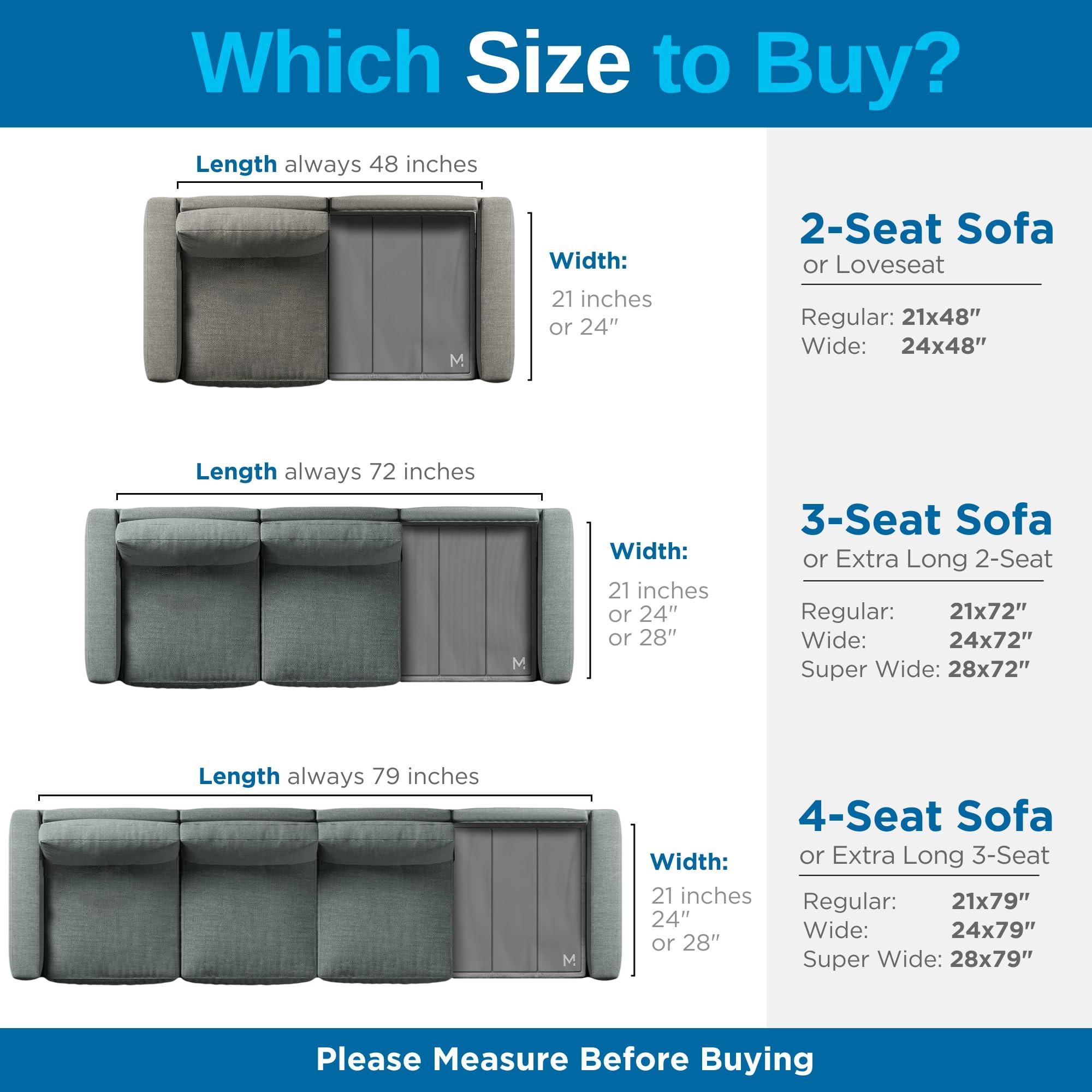 Meliusly Heavy Duty Couch Cushion Support for Sagging Cushions (24x72) Reinforced Wood Sofa Cushion Support Board for Sagging Seat, Deep Couch Supporter for Under The Cushions, Loveseat Saver - Image 2