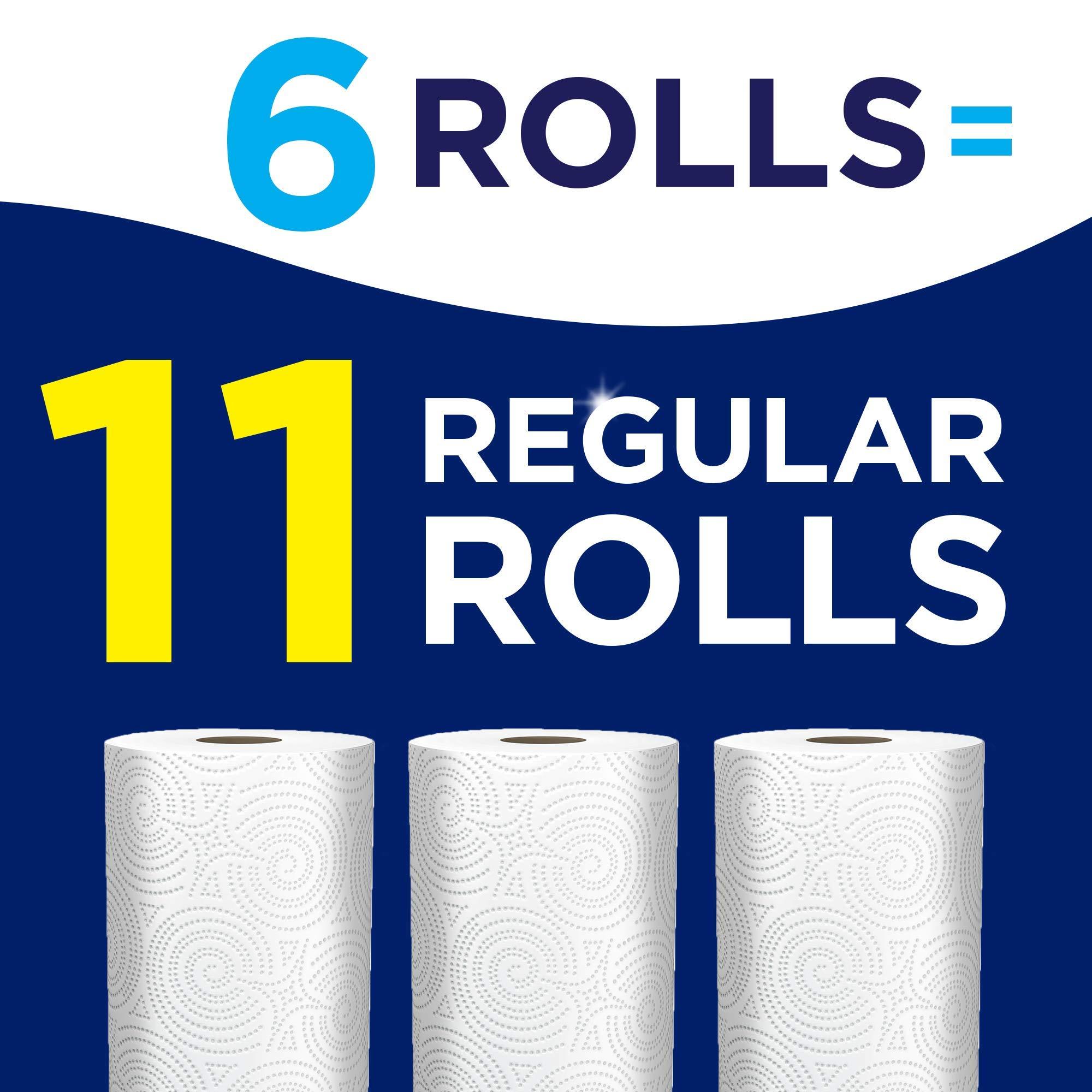 Sparkle Pick-A-Size Paper Towels, 6 Rolls = 11 Regular Rolls, Everyday Value Paper Towel With Full And Half Sheets - Image 7