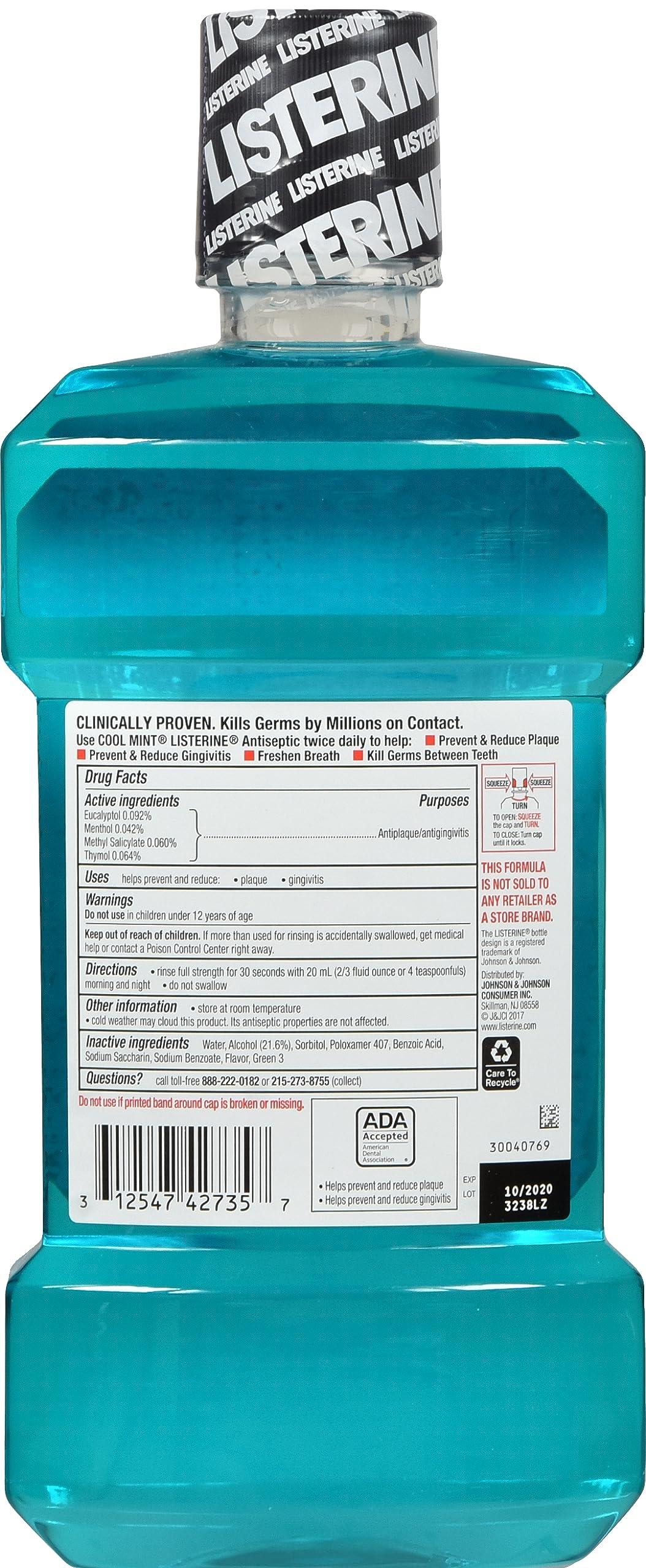 Listerine Cool Mint 500 mL