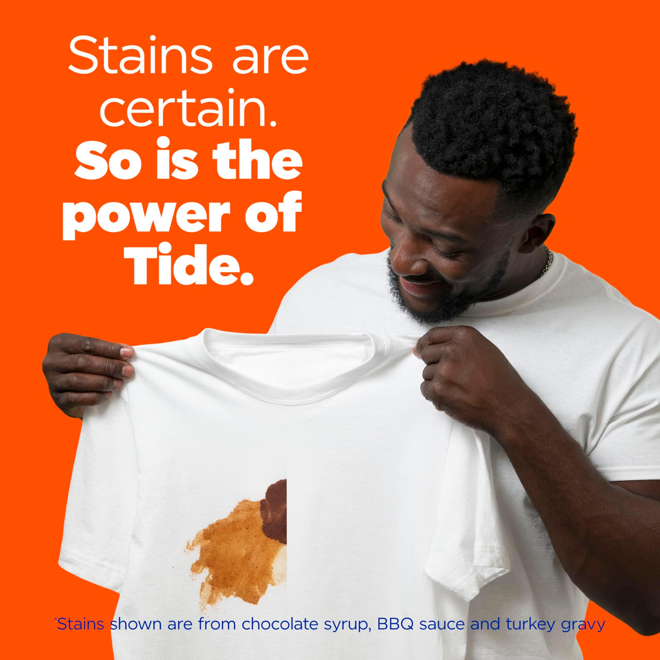 Tide Oxi Boost Power PODS Laundry Detergent Pods, 45 Count, Stain Remover Plus Oxi Power - Image 6