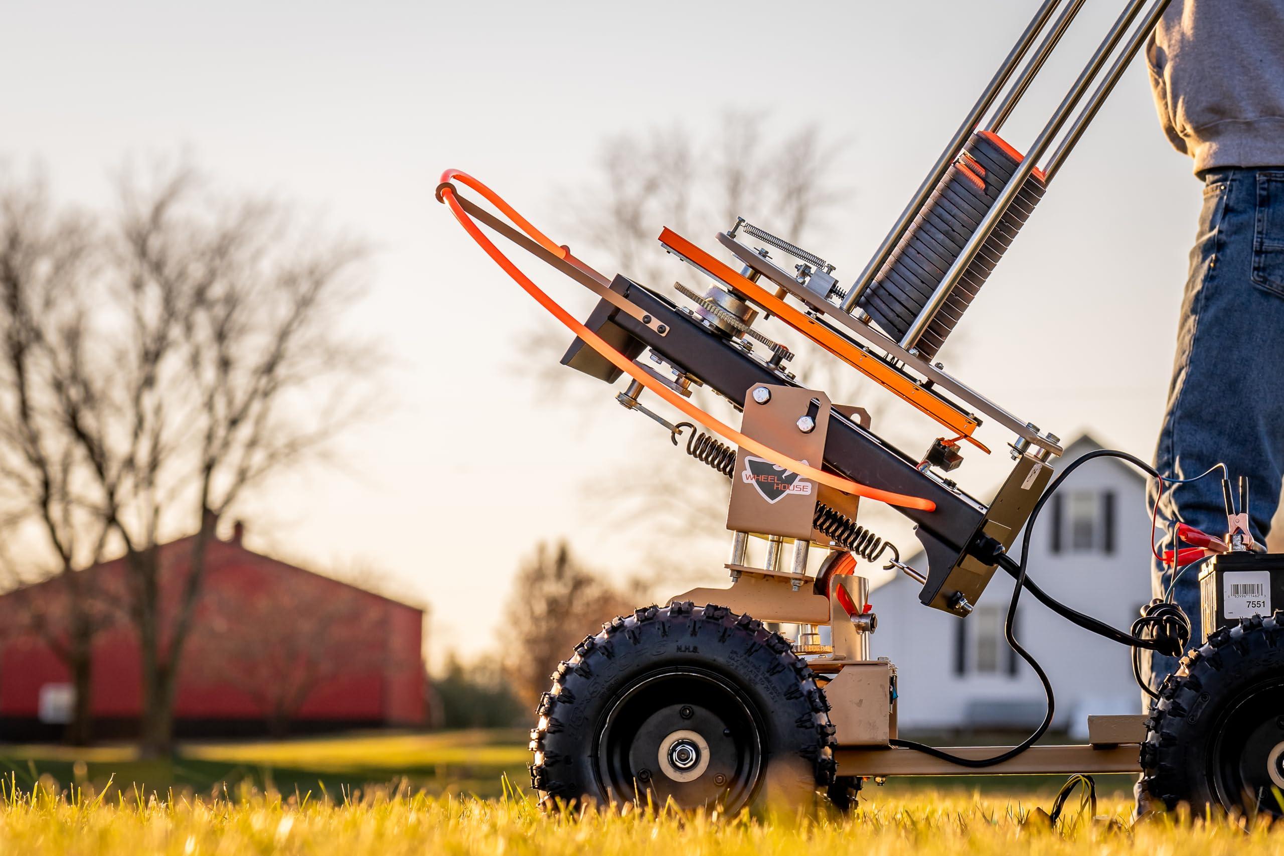 Do All Outdoors Wheelhouse Automatic Clay Pigeon Thrower - Skeet Thrower Machine with Wobbler Kit and Wireless Remote Launch Controller - Image 7