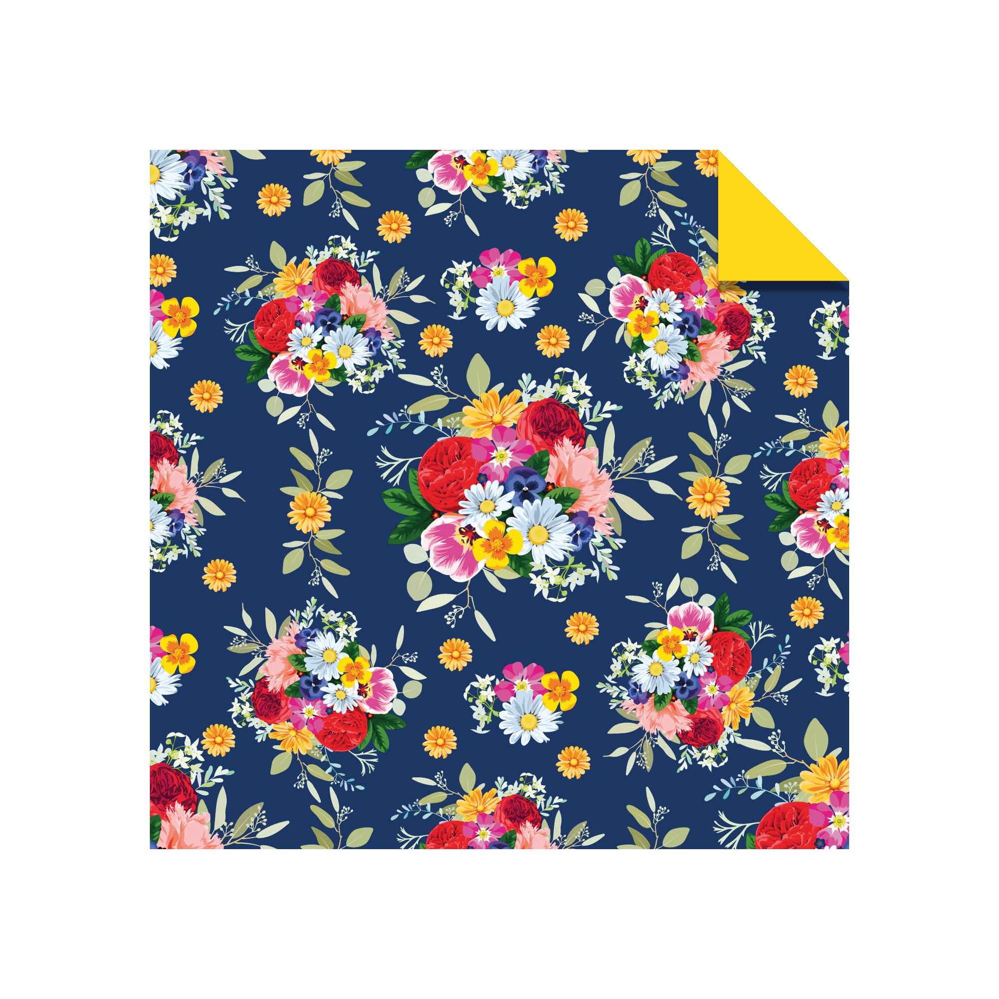 Origami Paper 500 sheets Flower Patterns 6" (15 cm): Tuttle Origami Paper: Double-Sided Origami Sheets Printed with 12 Different Patterns (Instructions for 6 Projects Included) - Image 5
