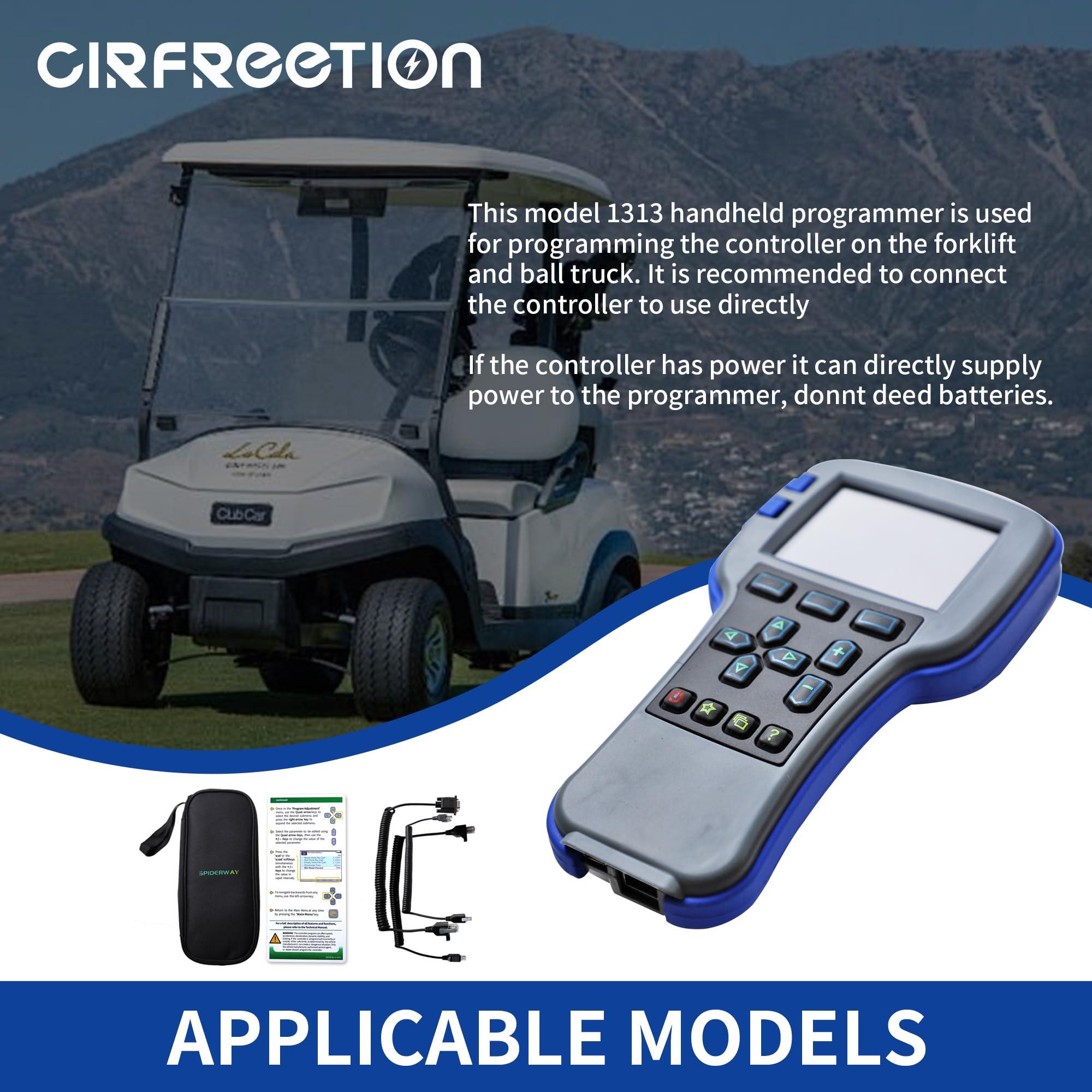 CIRFREETION 1313-4331 1313-4431 Dealer Access Level Handheld Programmer 1313-4401 1311-4401 Compatible with Curtis Electric Forklift - Image 3
