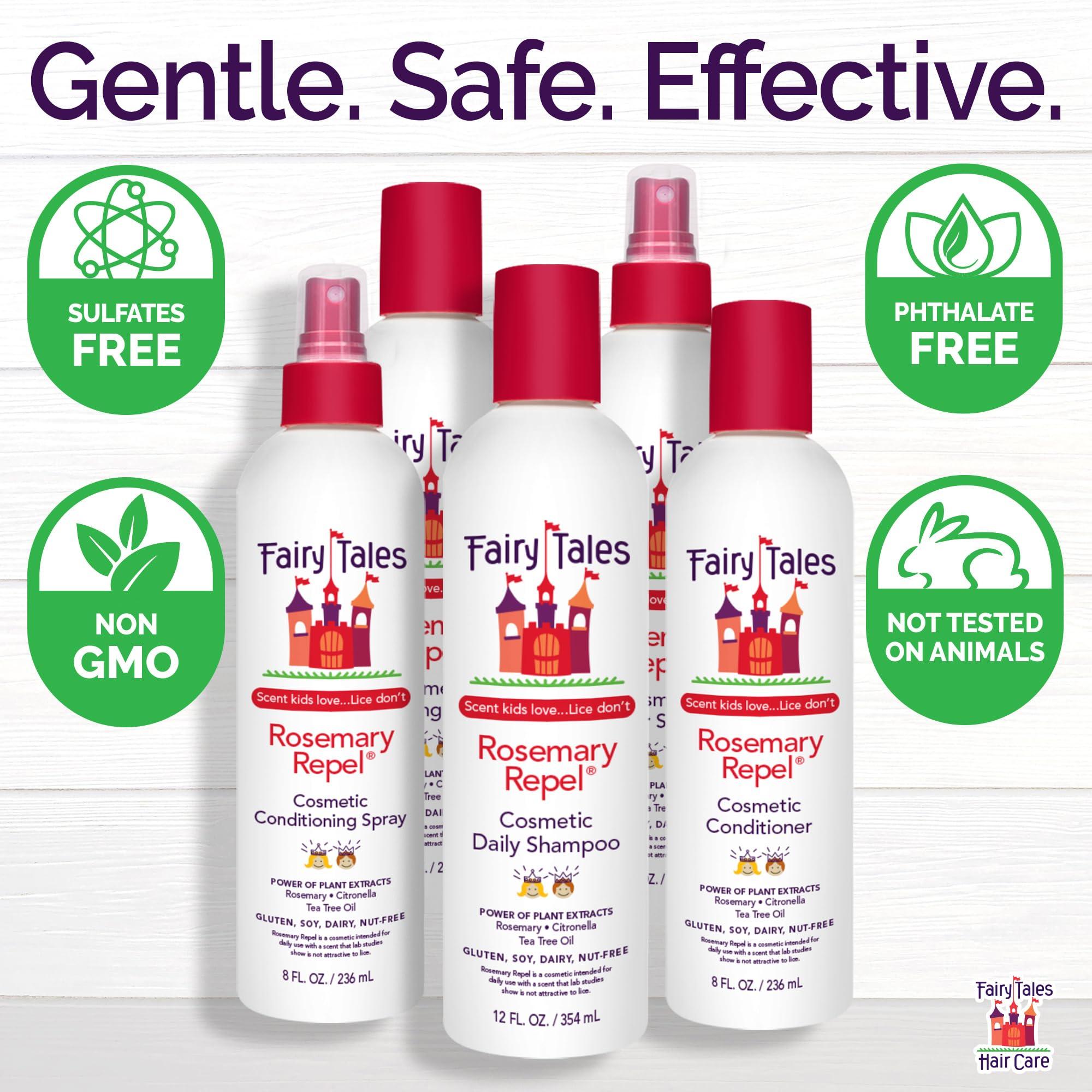 Fairy Tales Rosemary Repel Daily Kids Conditioner– Kids Like the Smell, Lice Do Not, 32 fl oz. (Pack of 1) - Image 5