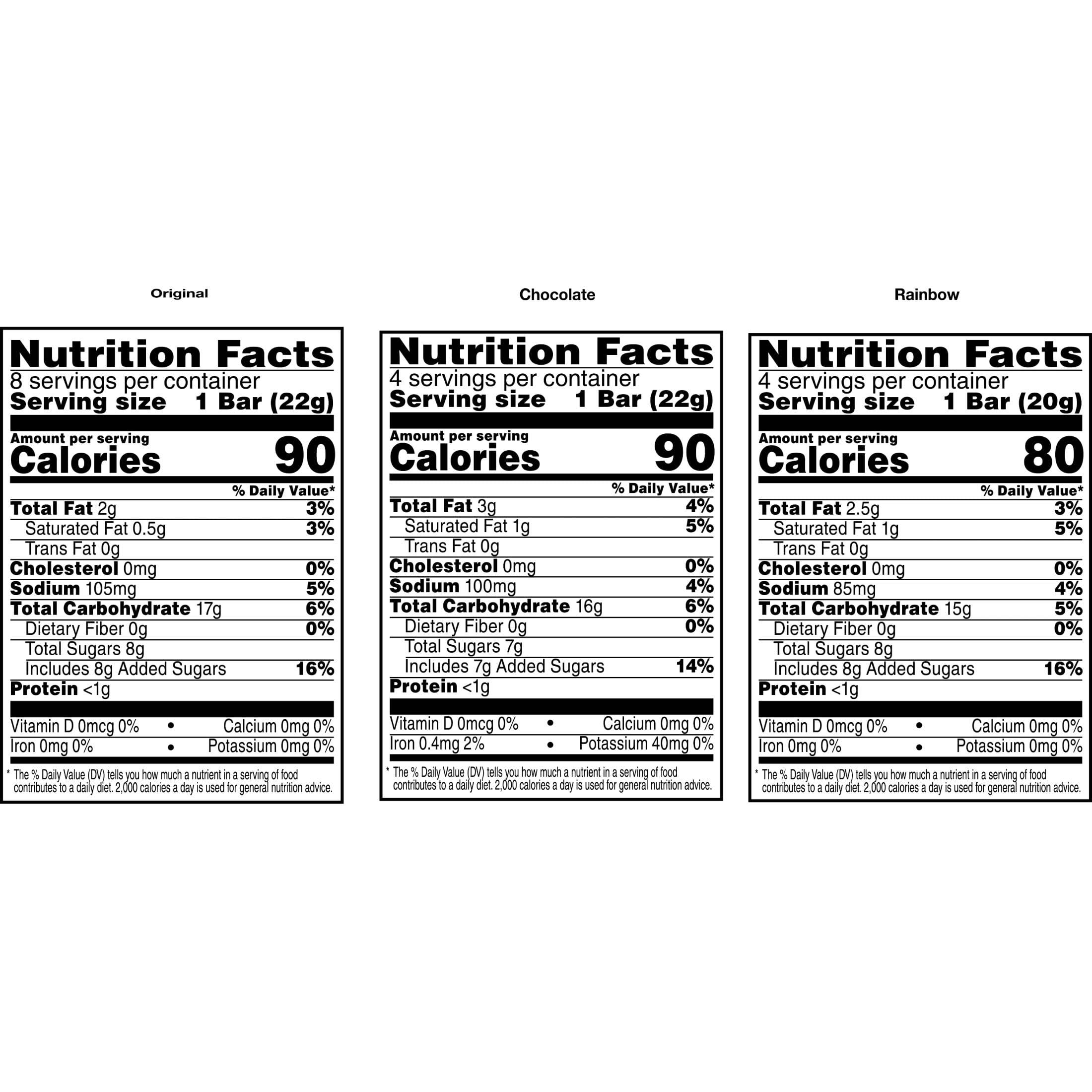 Rice Krispies Treats Crispy Marshmallow Squares, Kids Snacks, Cereal Bars, Variety Pack, 12.1oz Box (16 Bars) - Image 8