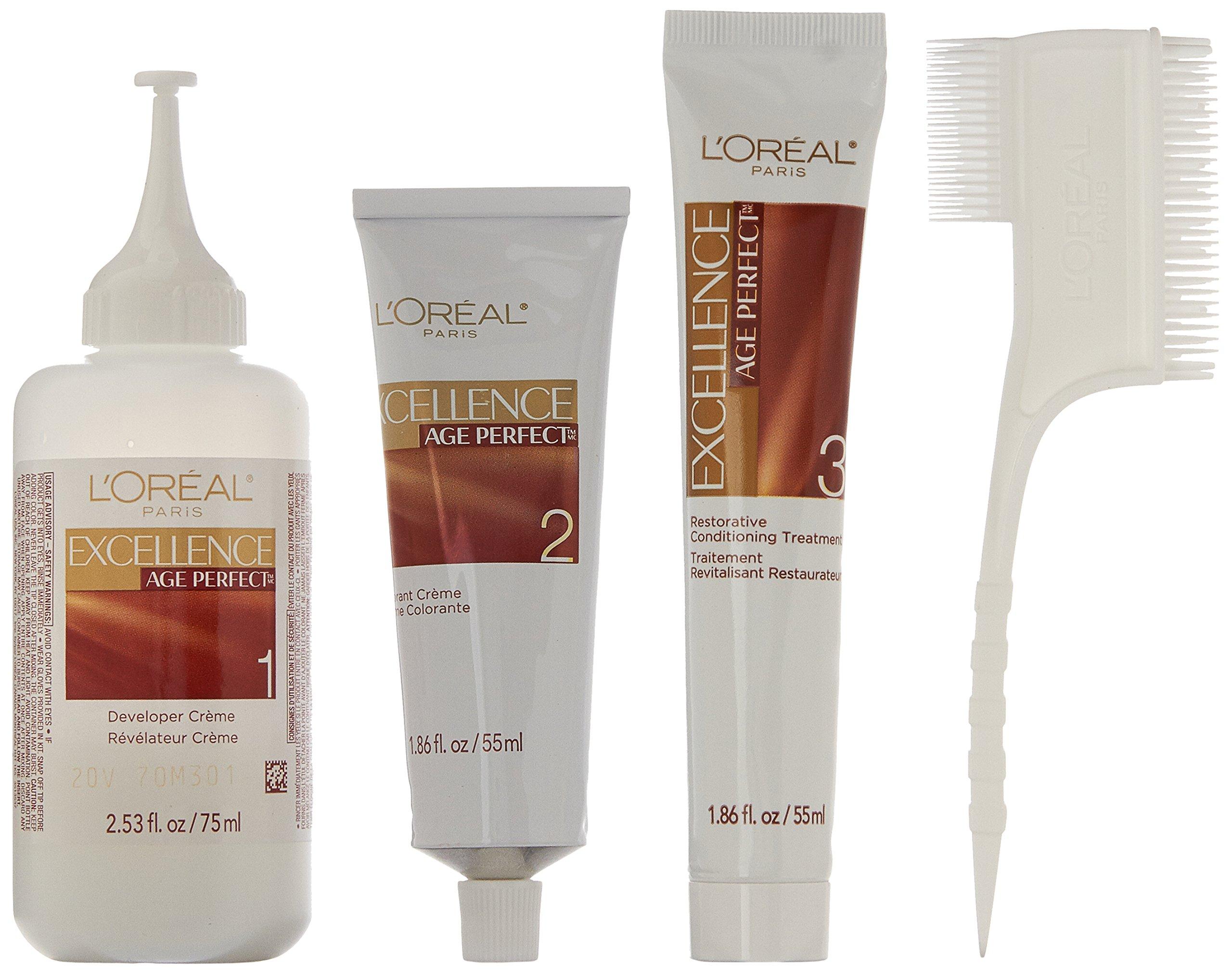 L'Oreal Paris Excellence Age Perfect Layered Tone Flattering Color, 8N Medium Natural Blonde Set (Packaging May Vary) - Image 3