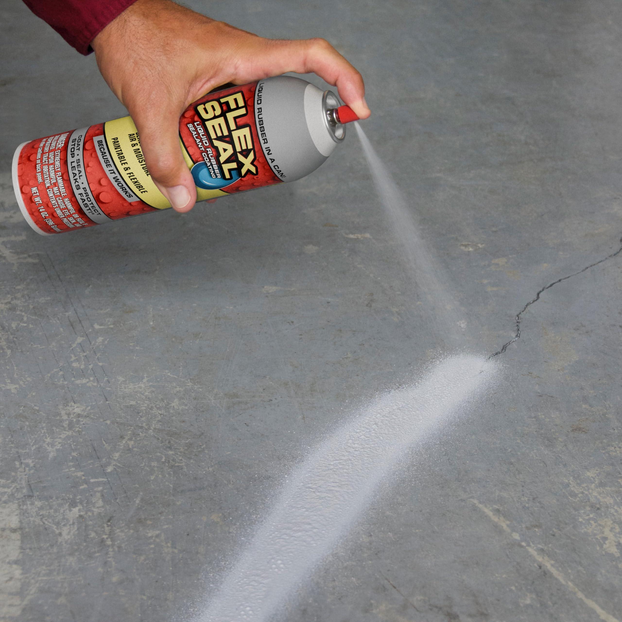 Flex Seal, 14 oz, 2-Pack, Clear, Stop Leaks Instantly, Transparent Waterproof Rubber Spray On Sealant Coating, Perfect for Gutters, Wood, RV, Campers, Roof Repair, Skylights, Windows, and More - Image 6