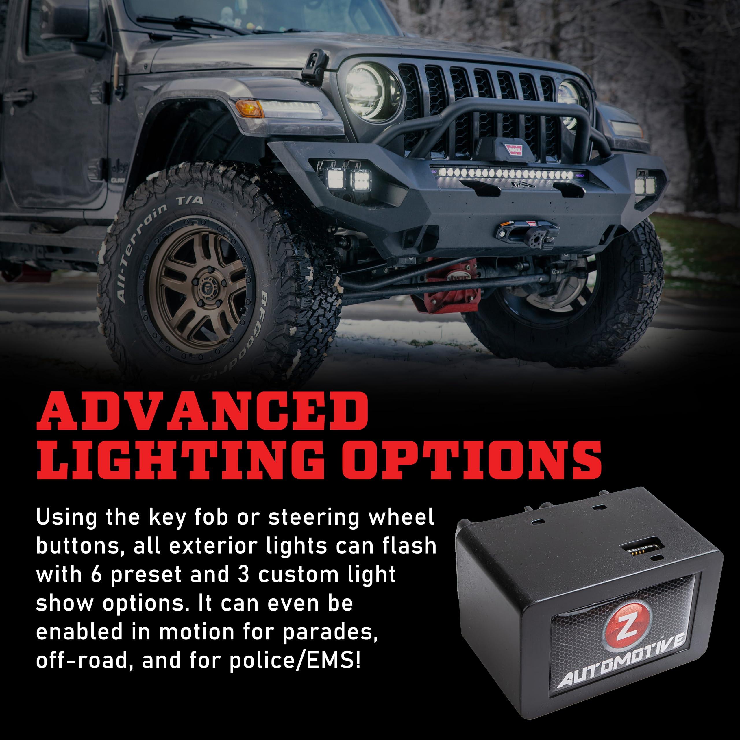 Z Automotive Tazer Mini Programmer | Fits 2018-2024 Jeep Wrangler JL and Gladiator JT | Customize Over 70 Settings | Activates Anti-Theft Pin Lock, Rock Crawl, Winch Mode and More! - Image 6