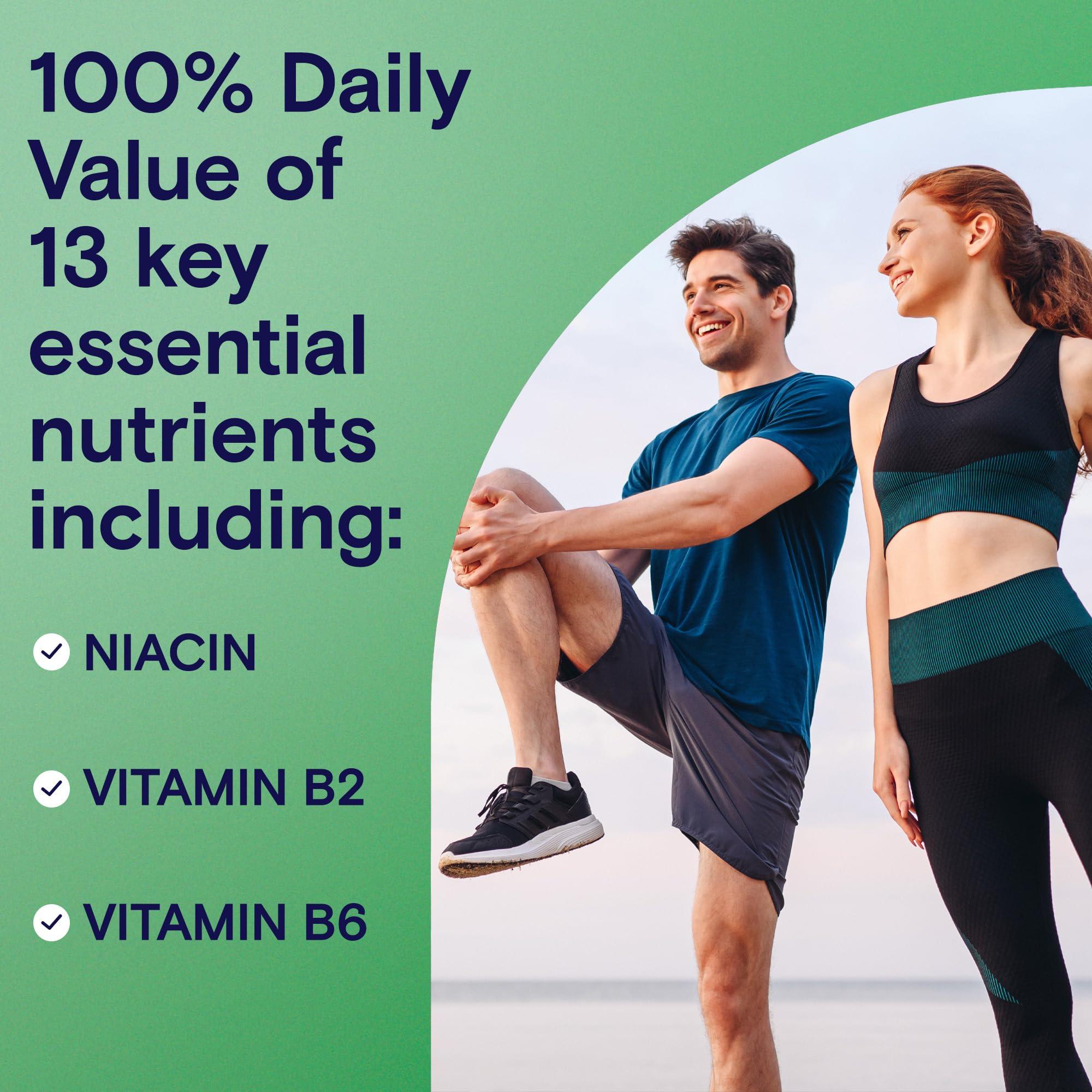 One A Day Energy Daily Essentials Multivitamin, Energy Supplement to Support Mental Alertness and Immune Health with Vitamins A C, D, E, Zinc and Caffeine, 120 Count - Image 4