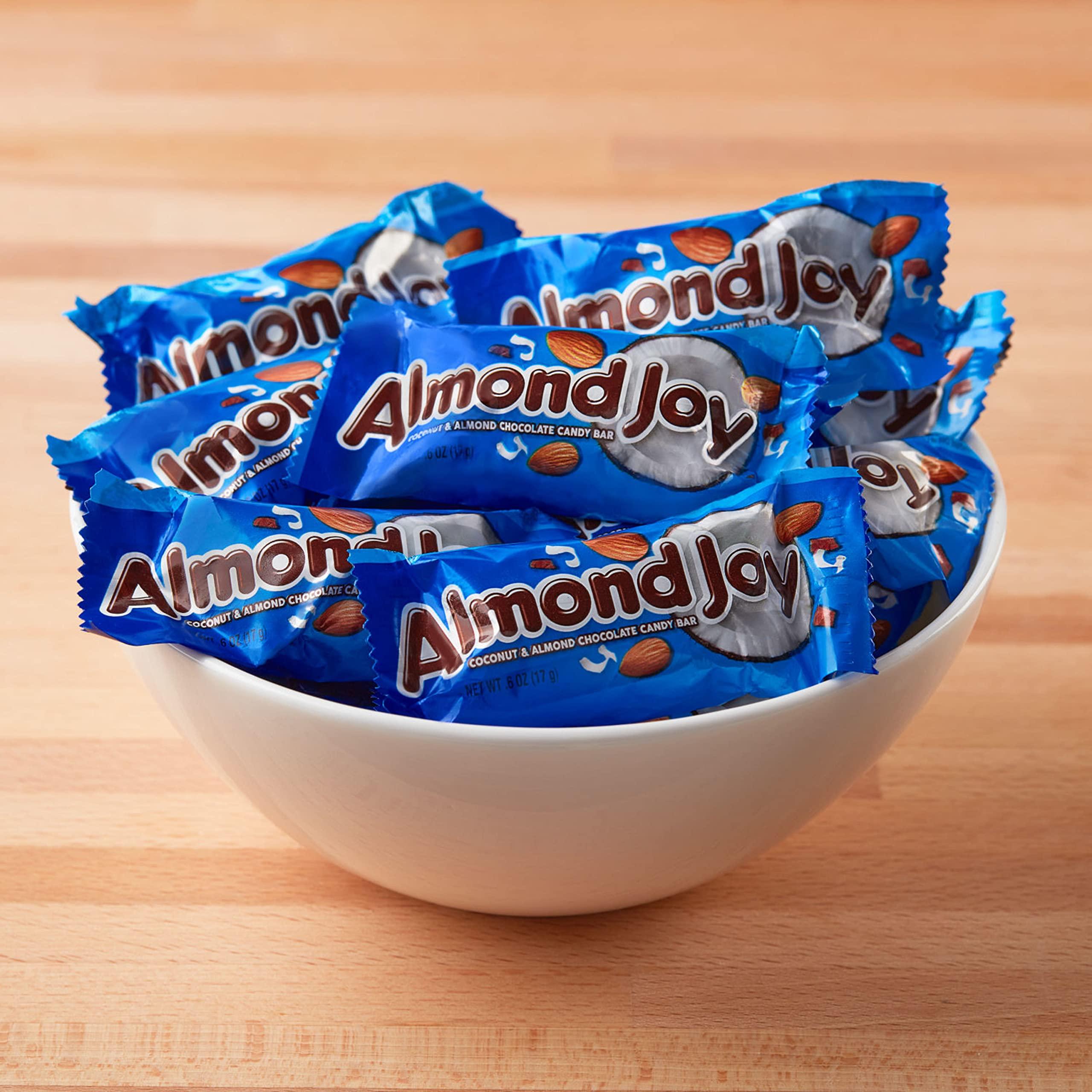 ALMOND JOY Coconut and Almond Chocolate Snack Size, Candy Pantry Pack, 15 oz (25 Pieces) - Image 6