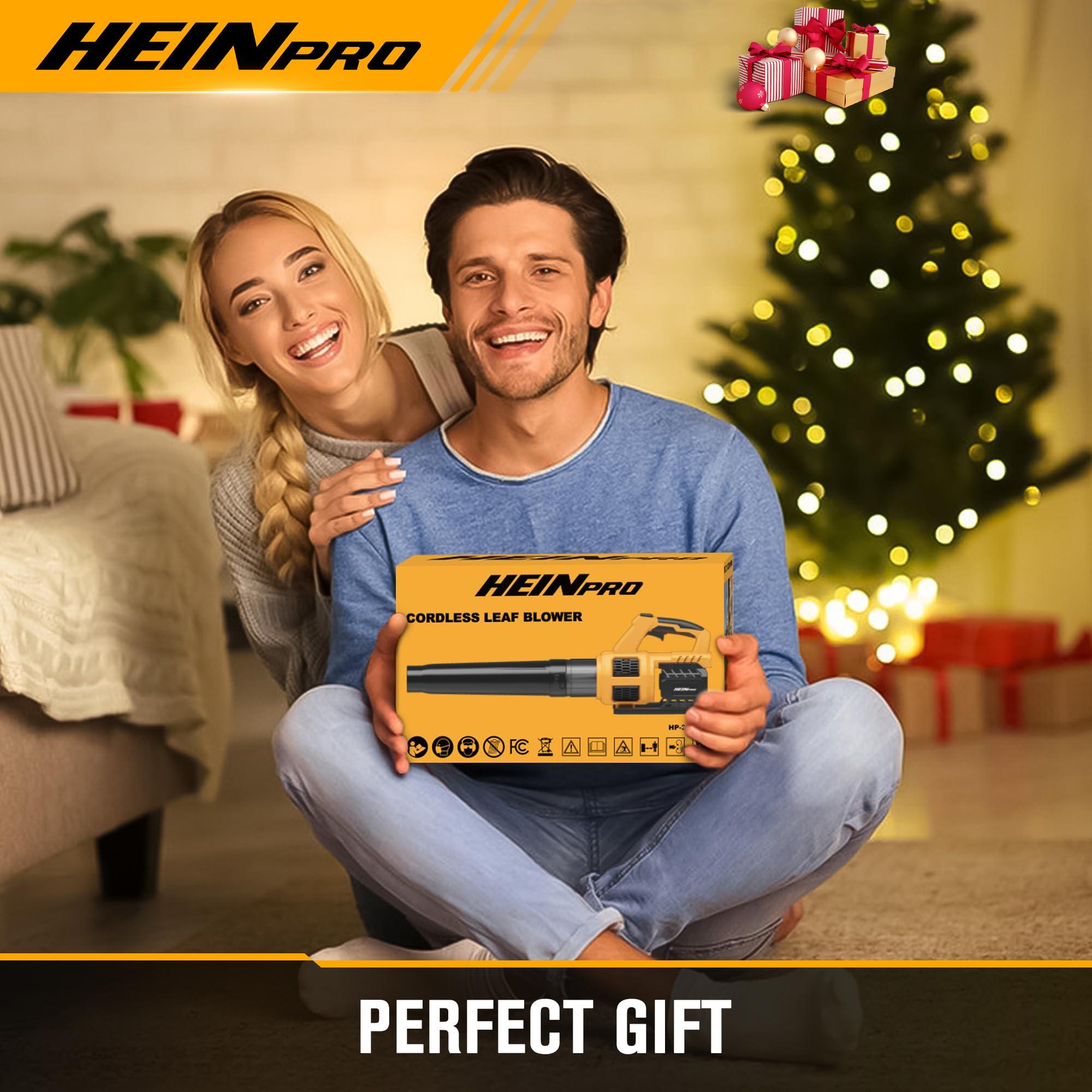 HEINPRO Cordless Leaf Blower for Dewalt 20V Max Battery (Battery not Included) 400CFM Electric Leaf Blower Cordless, Variable Speed, Turbo Mode, Leaf blowers Battery Powered for Lawn Care, Yard - Image 7