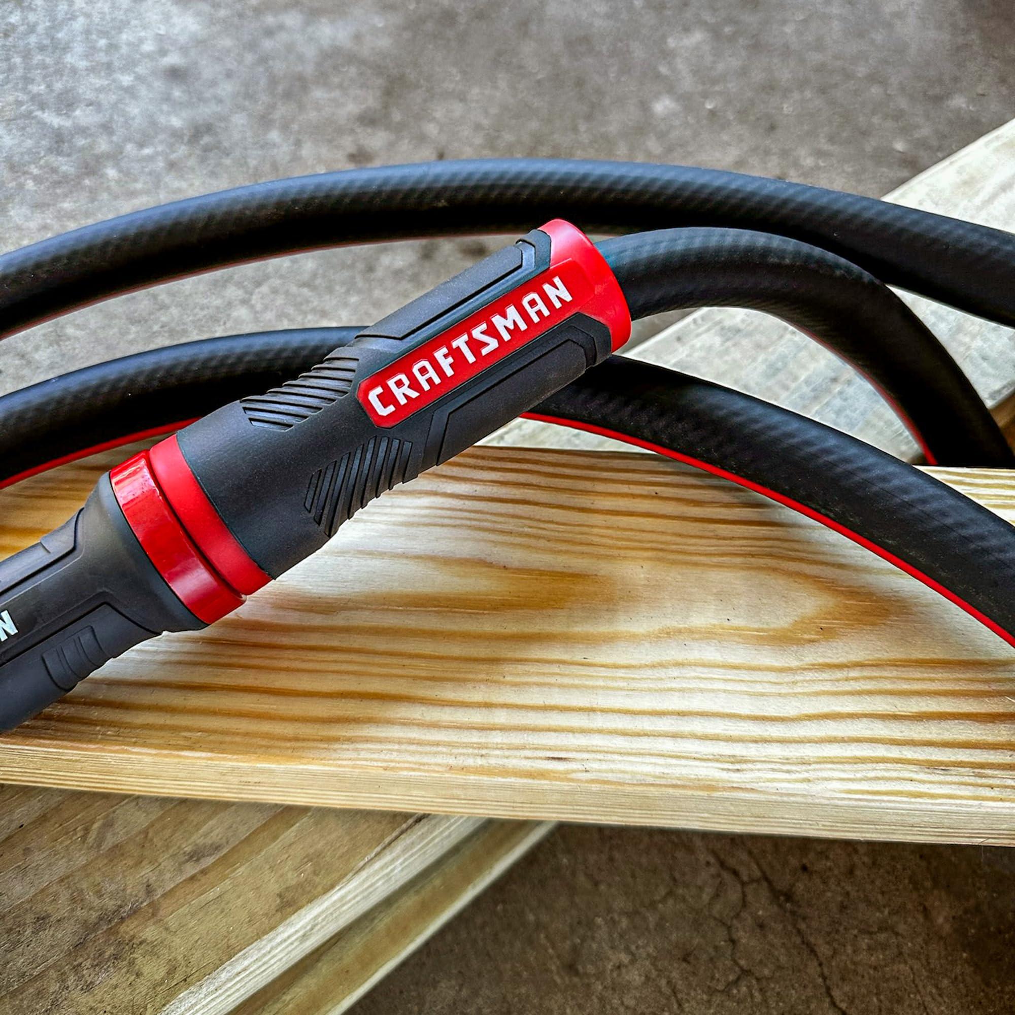 Craftsman Heavy Duty Professional Grade Black Garden Hose, 100 Feet x 5/8 Inch - Image 8