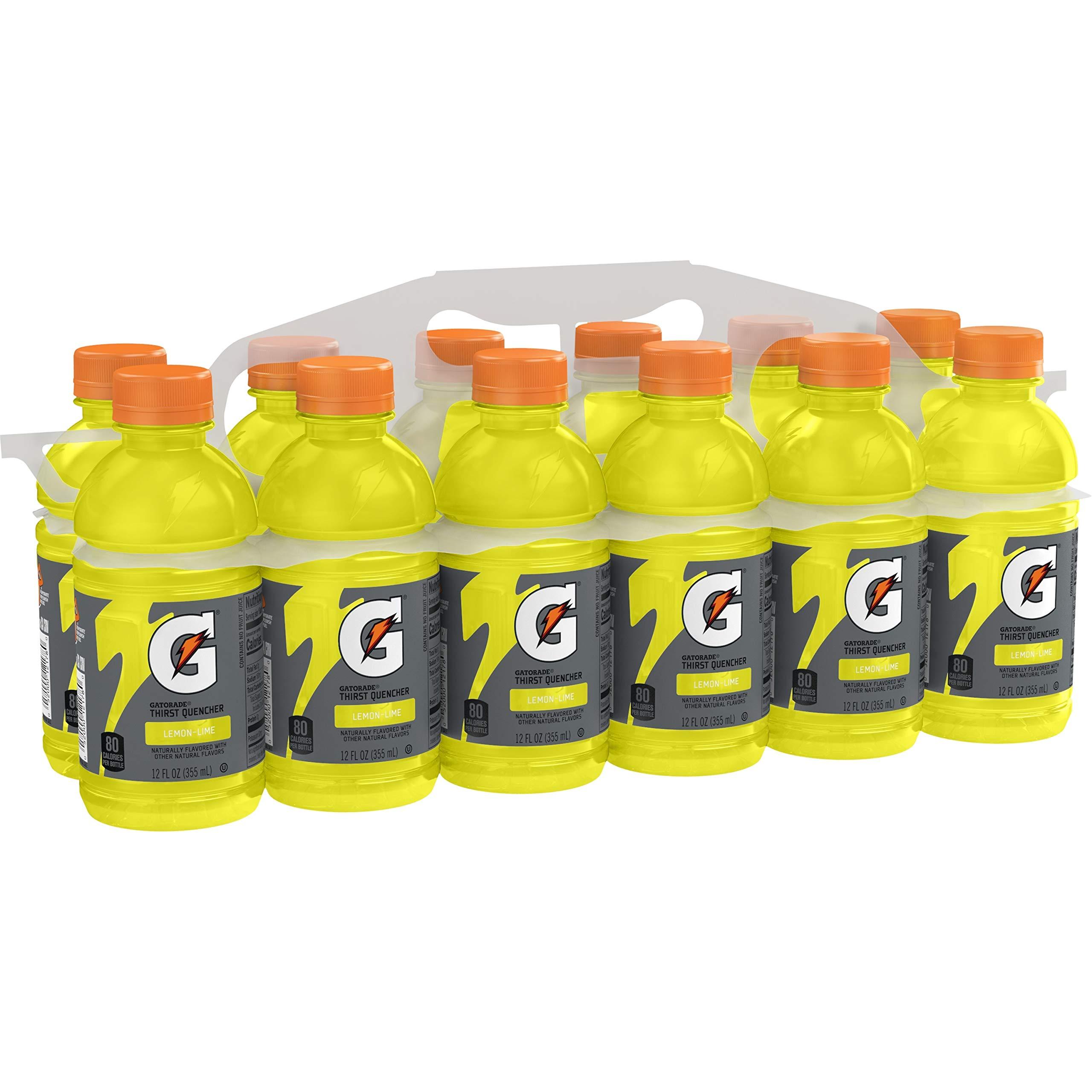 Gatorade Thirst Quencher, Lemon-Lime, 12 Fl Oz, Pack Of 24 - Image 7