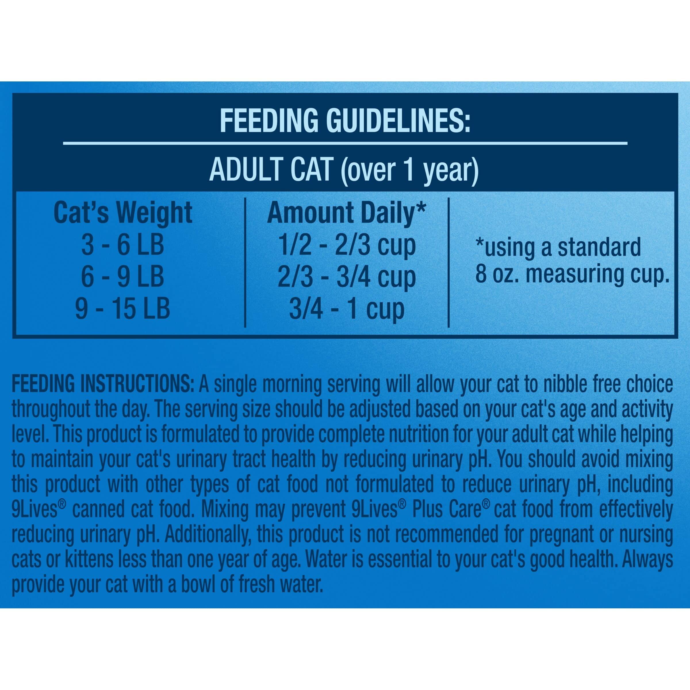 9Lives Plus Care Dry Cat Food, 12 lb. Bag - Image 6