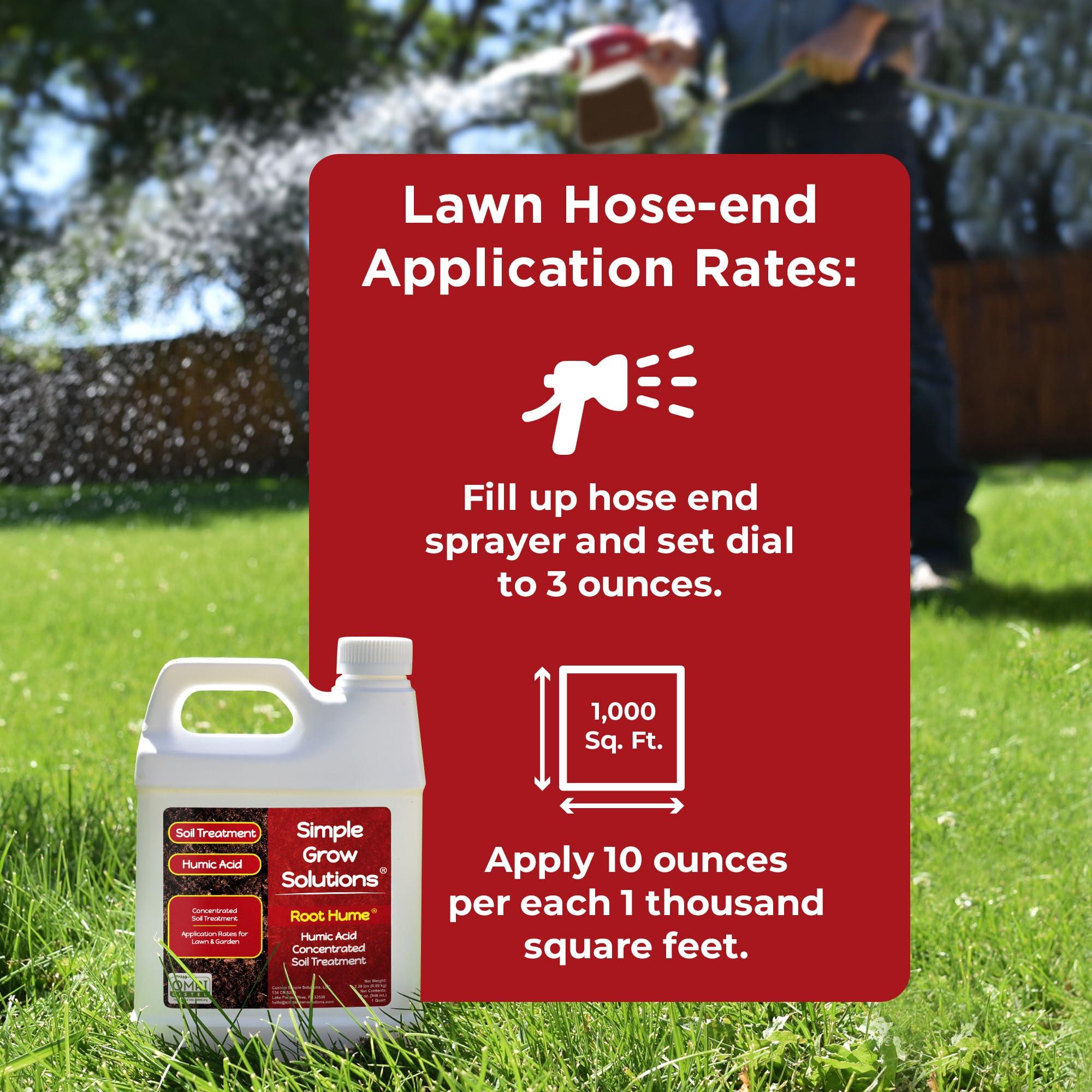 Raw Organic Soil Conditioner- Root Hume- Simple Grow Solutions- Natural Plant & Lawn Treatment- Nutrient Food Enhancer- Concentrated Liquid Humic - Grass, Tomatoes, Citrus, Flowers, Vegetables - Image 8