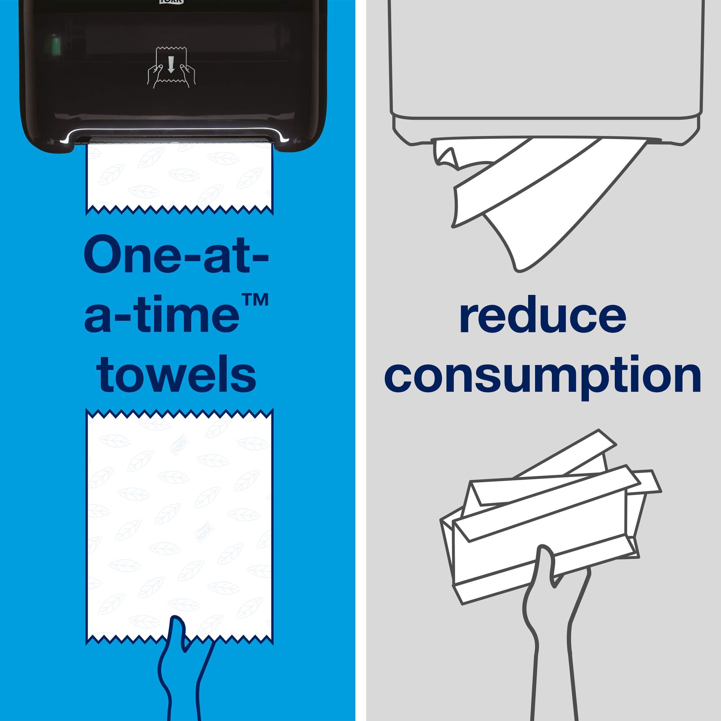 Tork Matic Soft Hand Towel Roll White H1, Advanced, High Absorbency, 6 Rolls x 900 ft, 290095 - Image 4