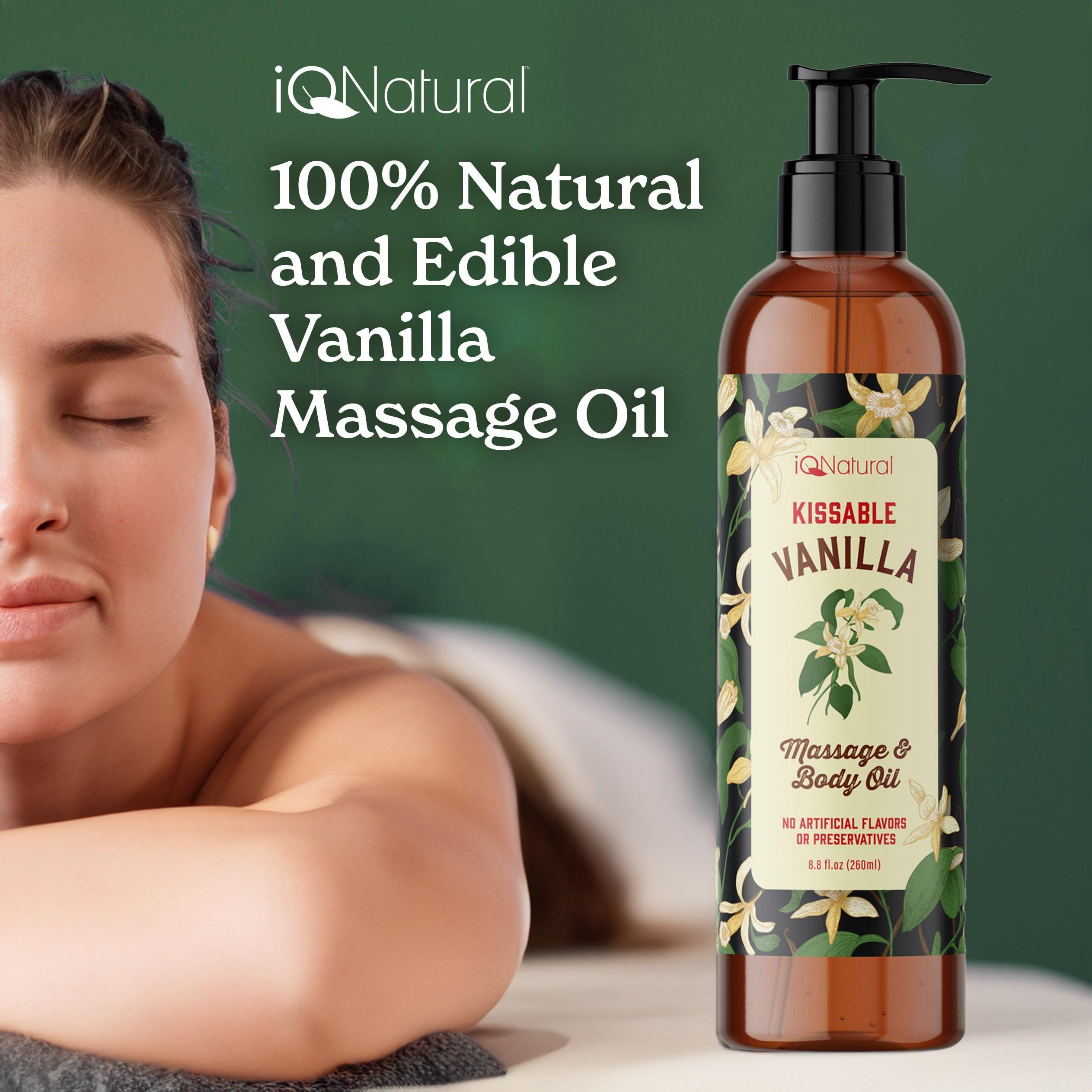 Fractionated Coconut Oil for Skin, Edible Massage Oils for Date Night, Oil for Massage Therapy, BodyOil for Intimacy, Sensual Massage, Warming Massage Oils for Date Night Heat Edible - 8oz - Image 5