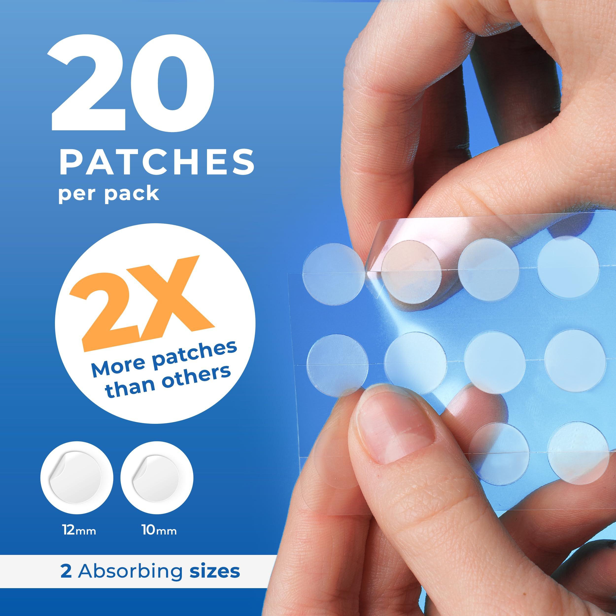 PatchRx Cold Sore Patches for Lips (20 Patches) Lysine, Calendula & Zinc – Hydrocolloid Cold Sore Patch for Lip Treatment (Overnight or Day-time Remedy), Fever Blister Patches - Image 2