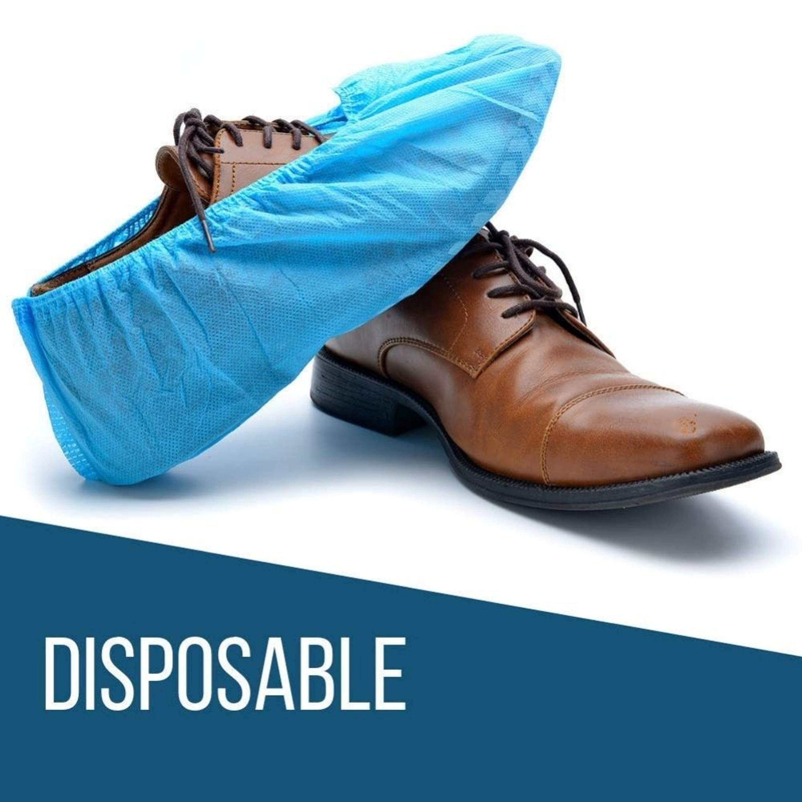 Strongman Tools Shoe Covers 120-Pack (60 Pairs) Shoe Protector for Men & Women, Disposable Shoe Covers Non Slip & Reusable, Water-Resistant Booties for Shoes, Durable for Indoor & Outdoor Use - Image 7