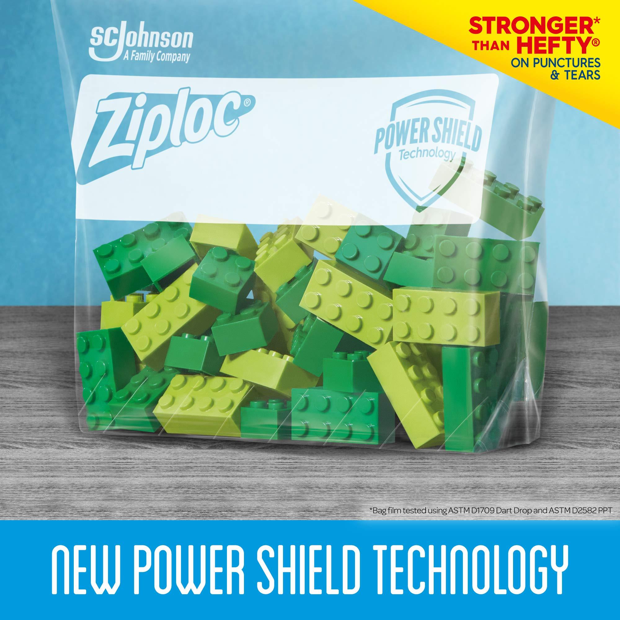 Ziploc Slider Freezer Bags, Stand-and-Fill with Expandable Bottom, Gallon, 72 Count, 24 Count (Pack of 3) - Image 5