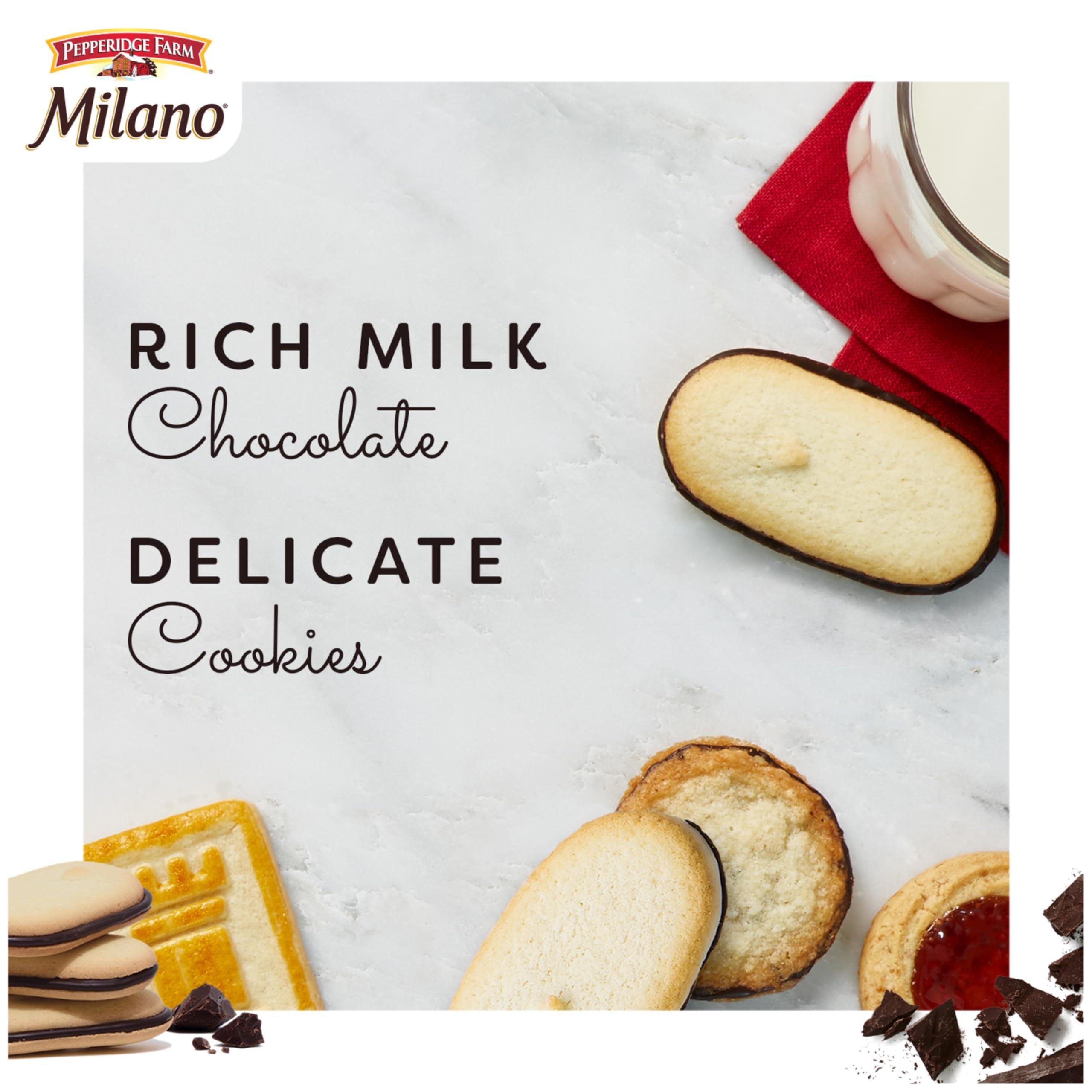 Pepperidge Farm Milano Milk Chocolate Cookies, 6 OZ Bag (15 Cookies) - Image 4