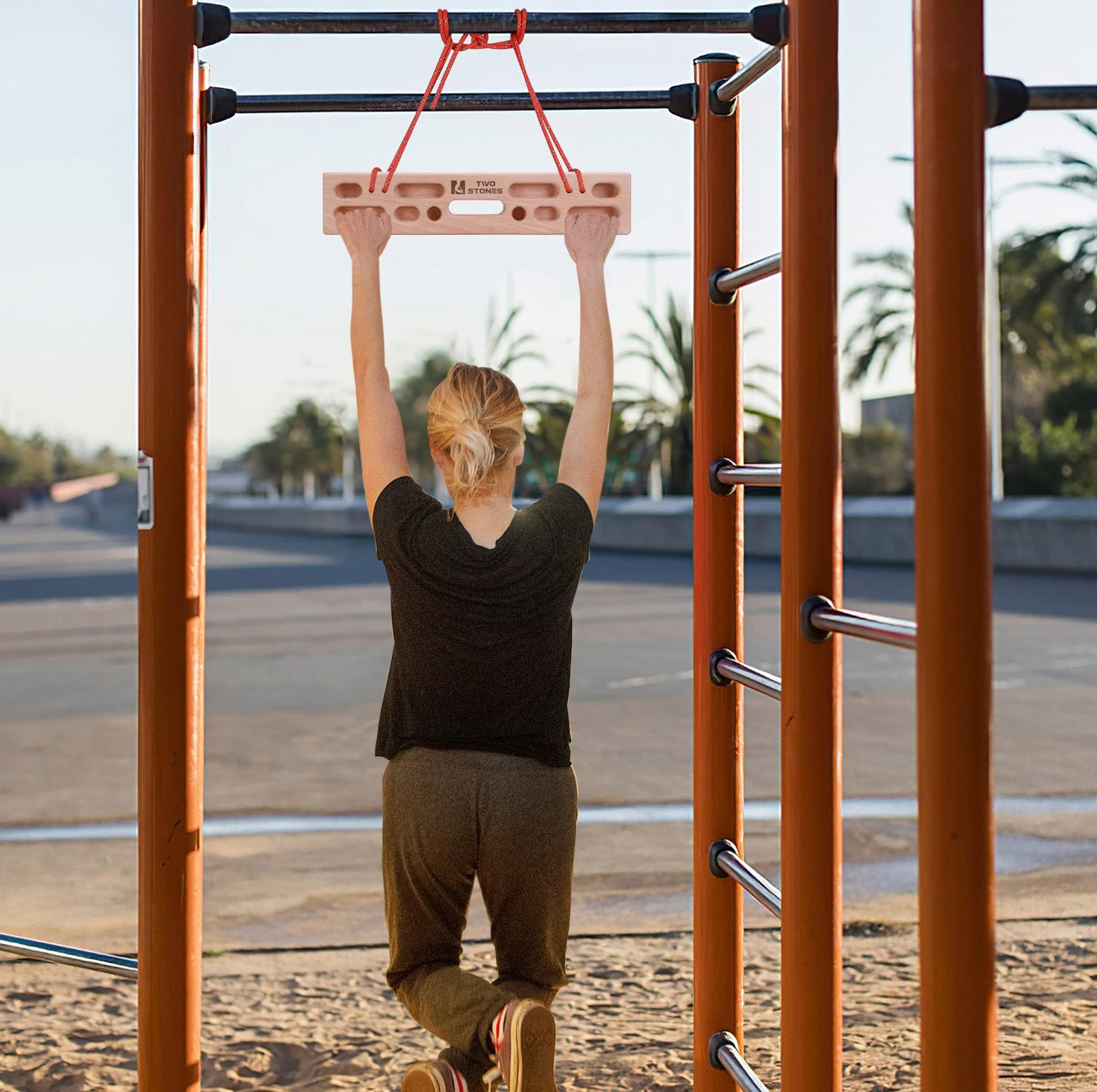 Two Stones Portable Hangboard | Rock Climbing Hangboard | Hang Board for Climbing | Rock Climbing Gifts for Rock Climbers for Climbers | Bouldering Gifts - Image 6