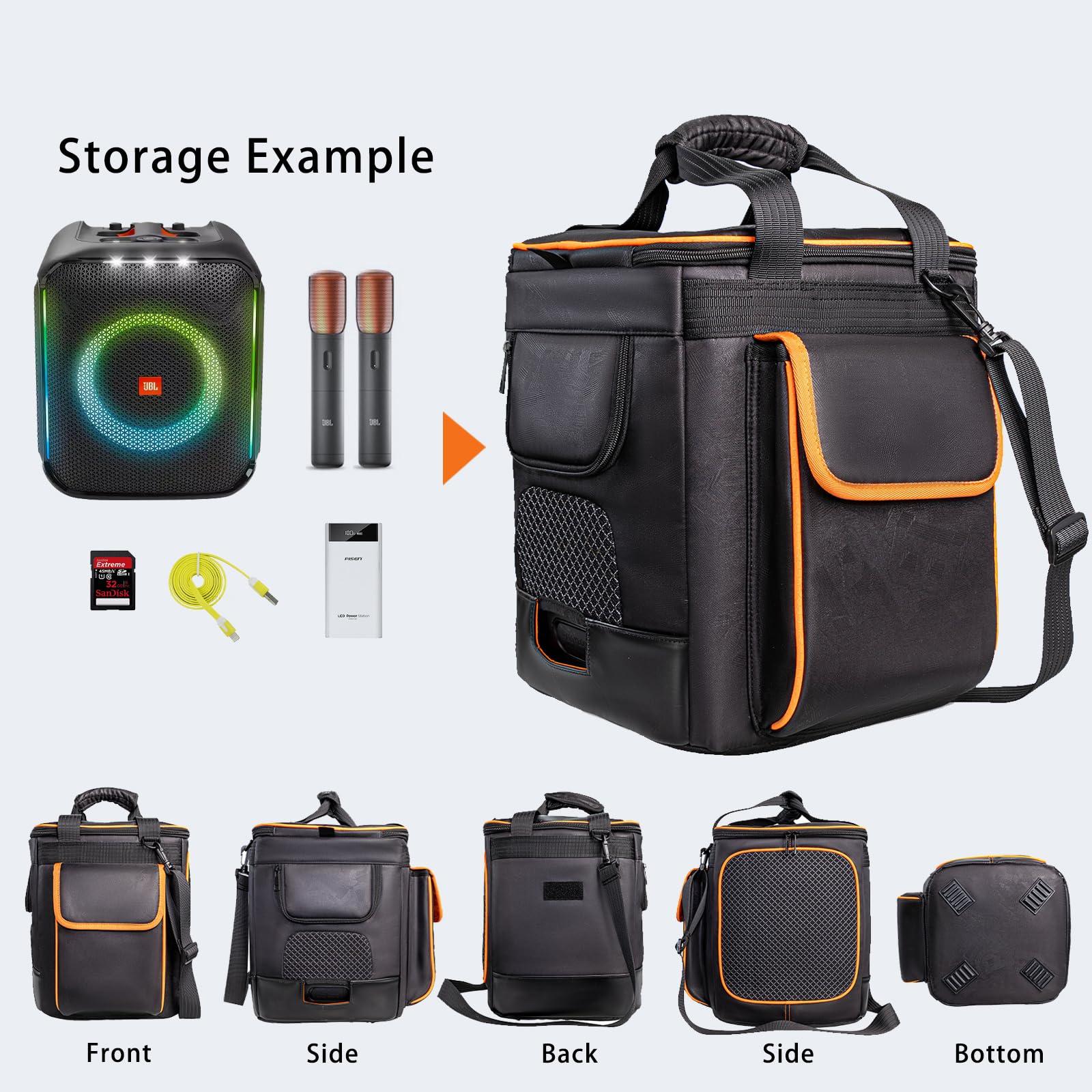 Jeachan Speaker Tote Bag Compatible with JBL Party Box Encore Essential, Portable Speaker Carry Case - Image 5