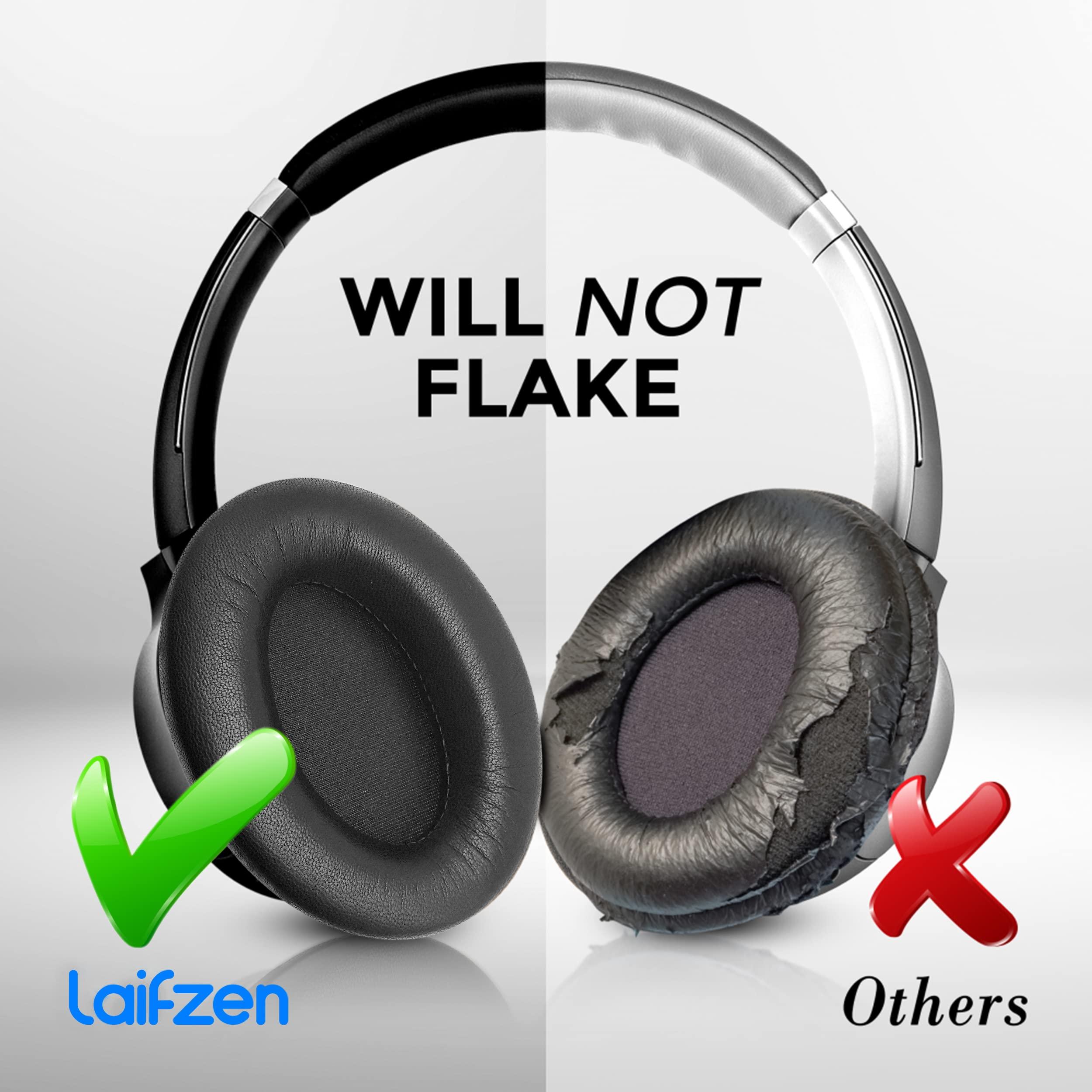 Lambskin XM4 Earpads for Sony WH-1000XM4 Headphones Replacement 1000 XM 4 Real Sheepskin Leather Ear Pads Cushions Earmuffs Cups Covers (Midnight Blue) - Image 4