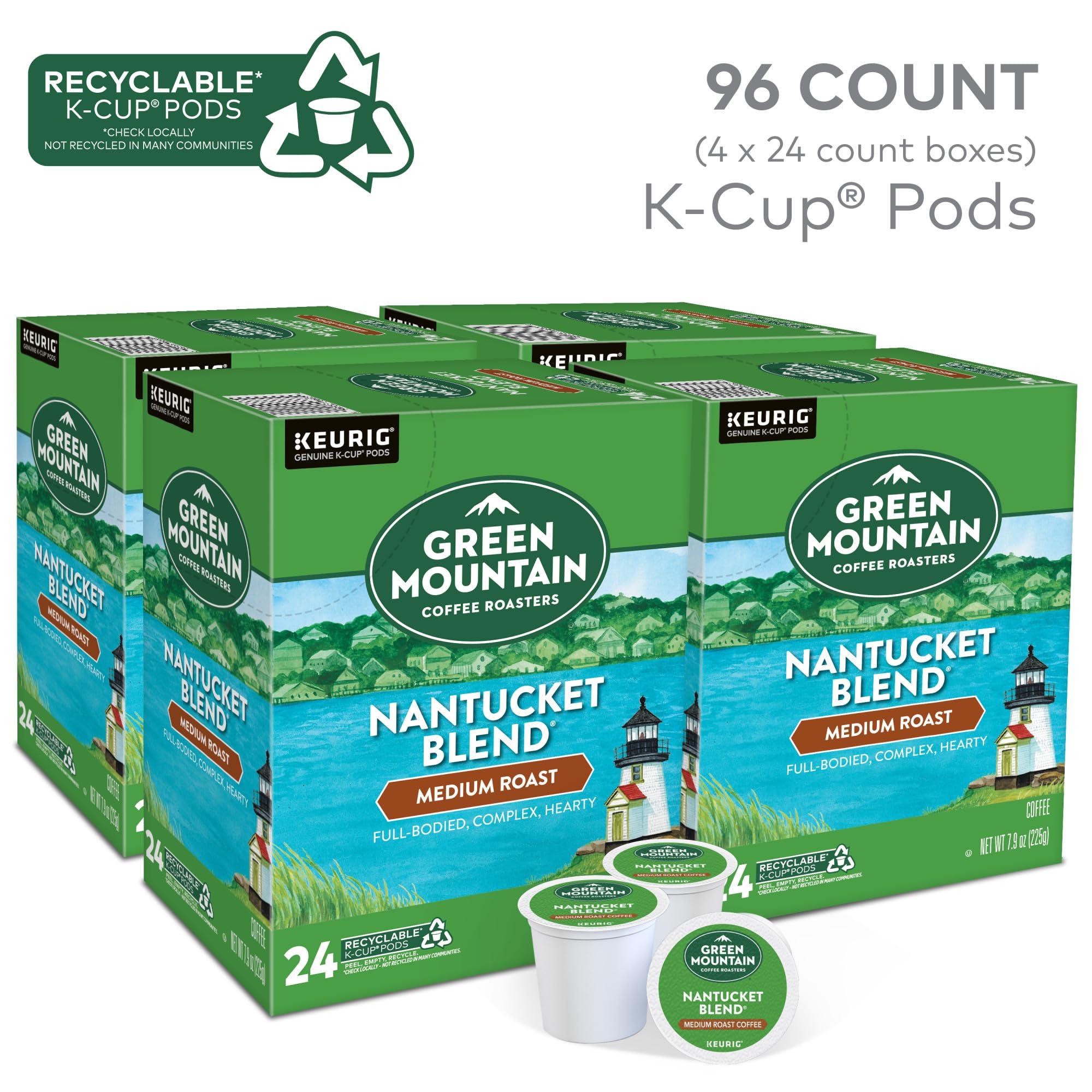Green Mountain Coffee Roasters Nantucket Blend Keurig Single-Serve K-Cup Pods, Medium Roast Coffee, 96 Count - Image 2