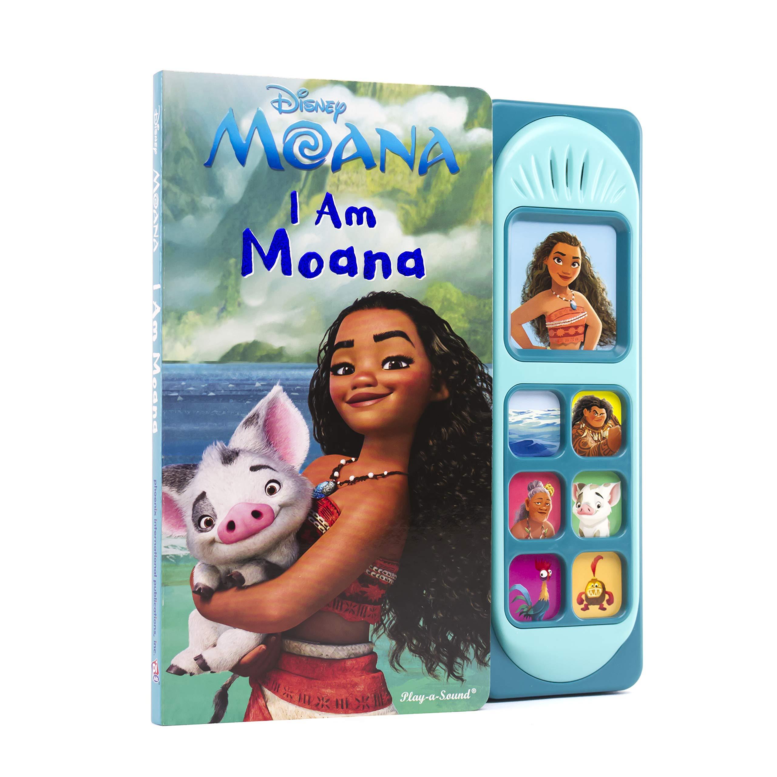 Disney Moana - I Am Moana Little Sound Book - PI Kids (Disney Moana: Play-A-Sound) (Play-A-Song) - Image 5